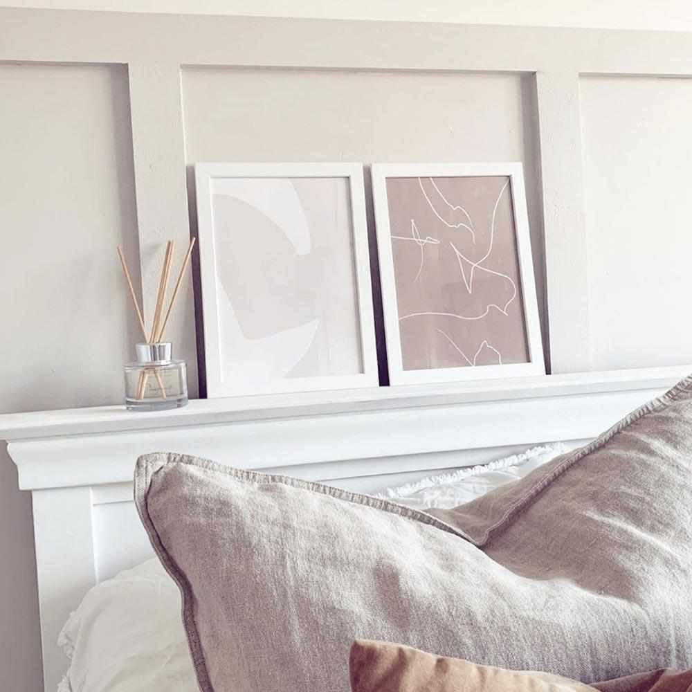 10 Ways To Decorate Your Bedroom With Art - Abstract House