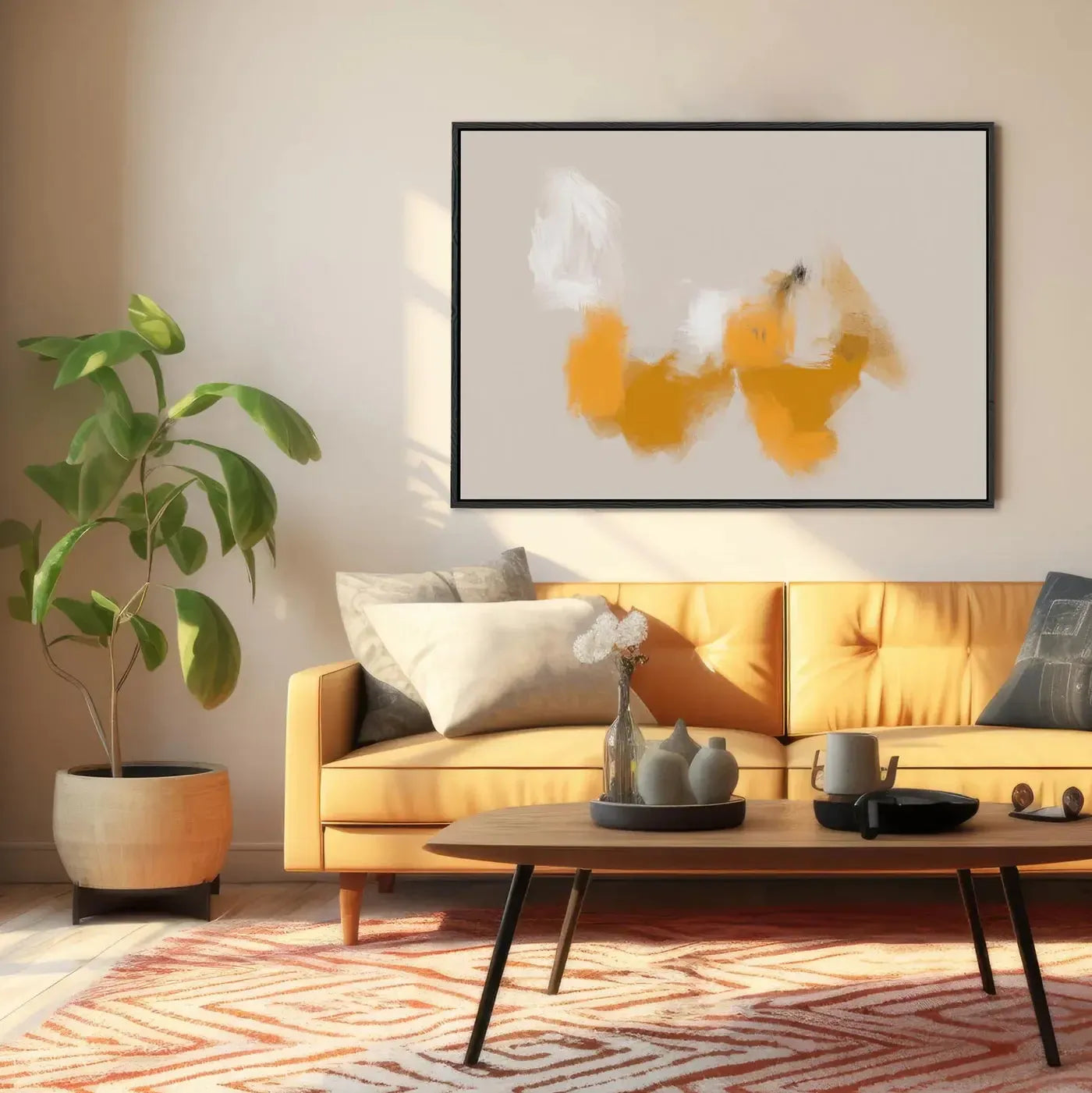Yellow Wall Art