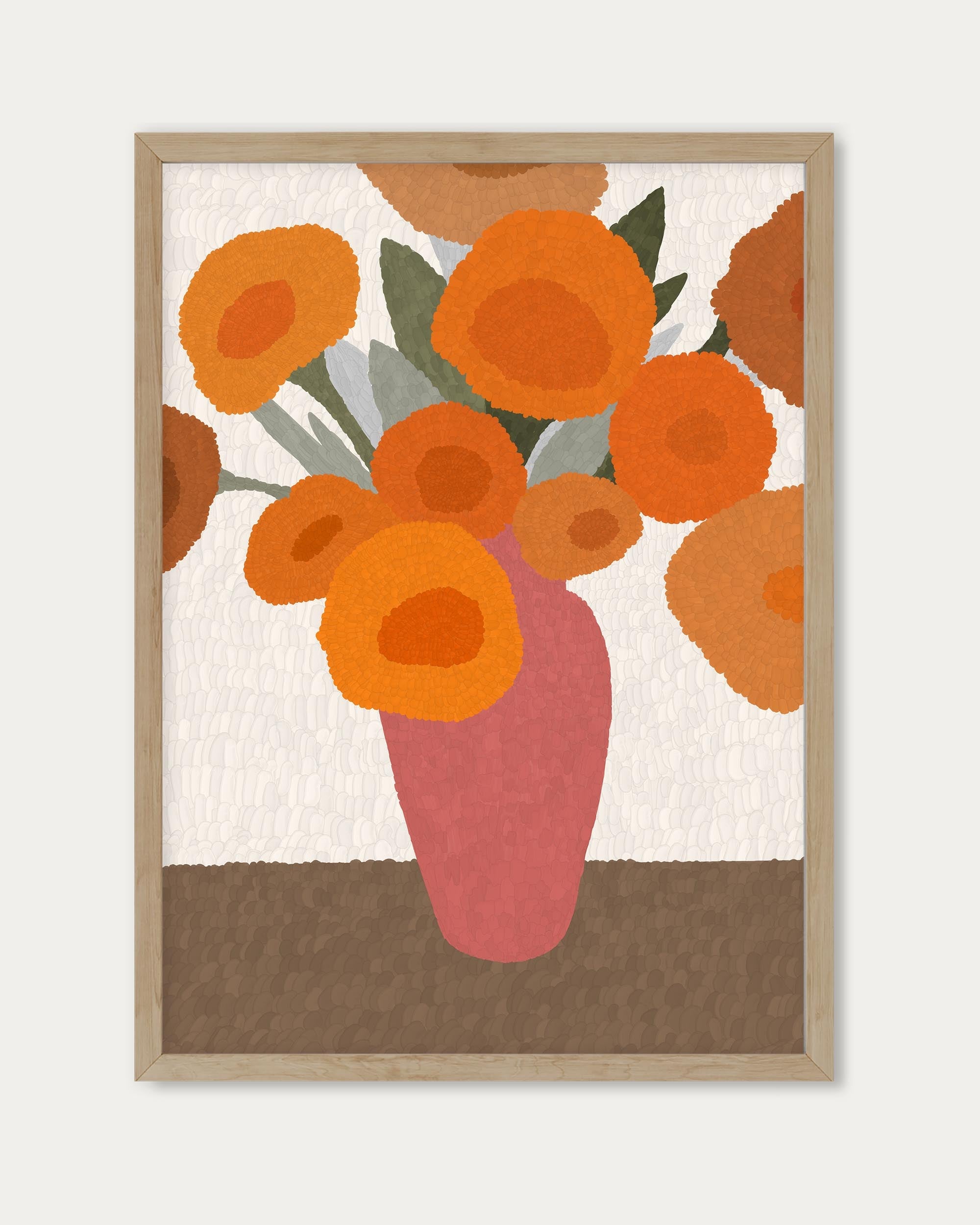 Vintage Flowers Wall Art