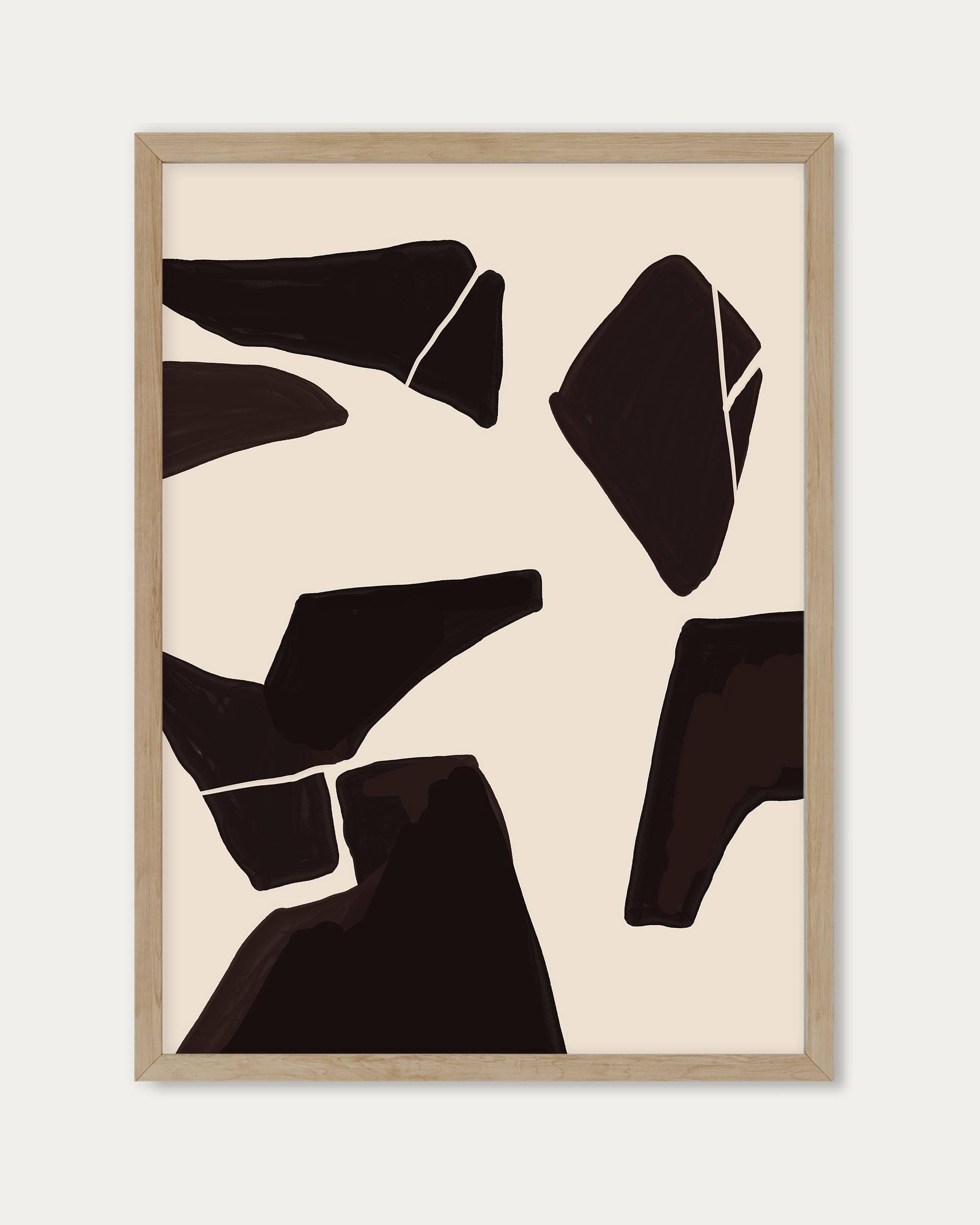Abstract Monochrome Wall Art