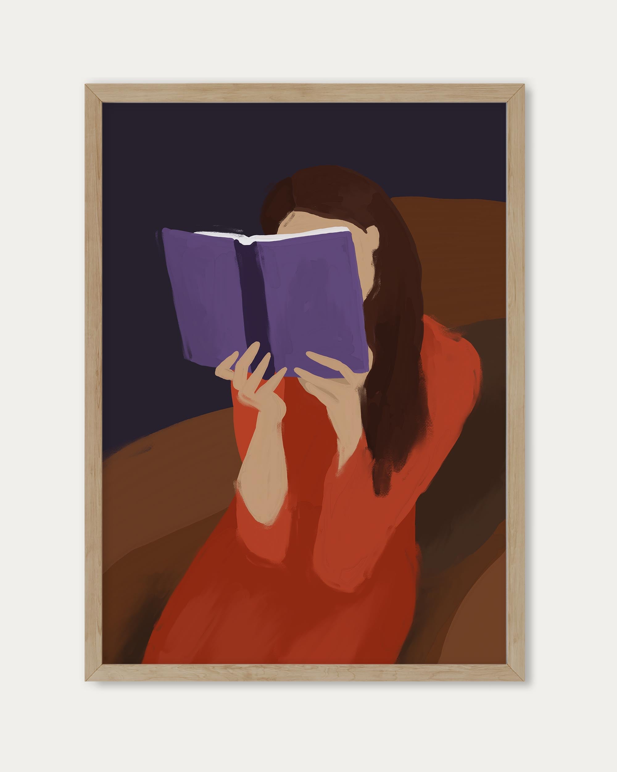 A Good Read Wall Art