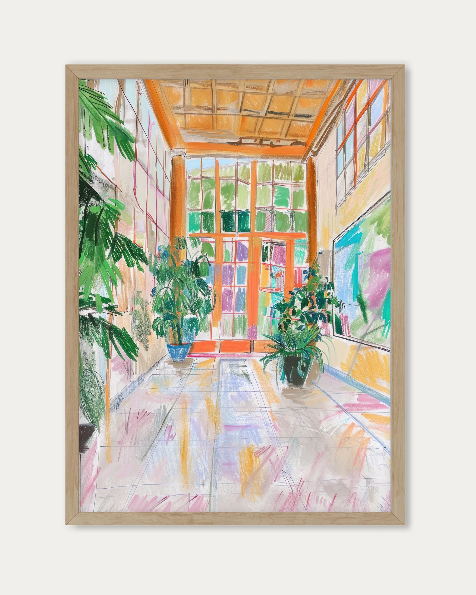 Garden Room Study Wall Art