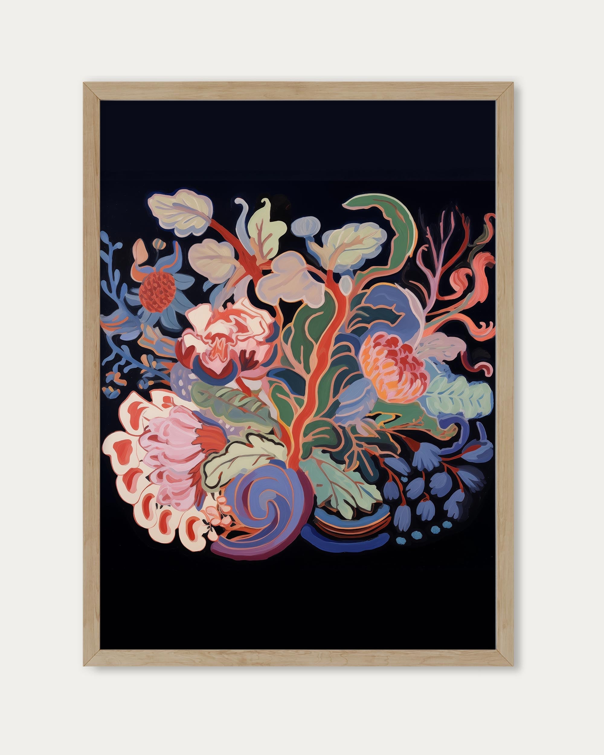 Night Garden Art Print