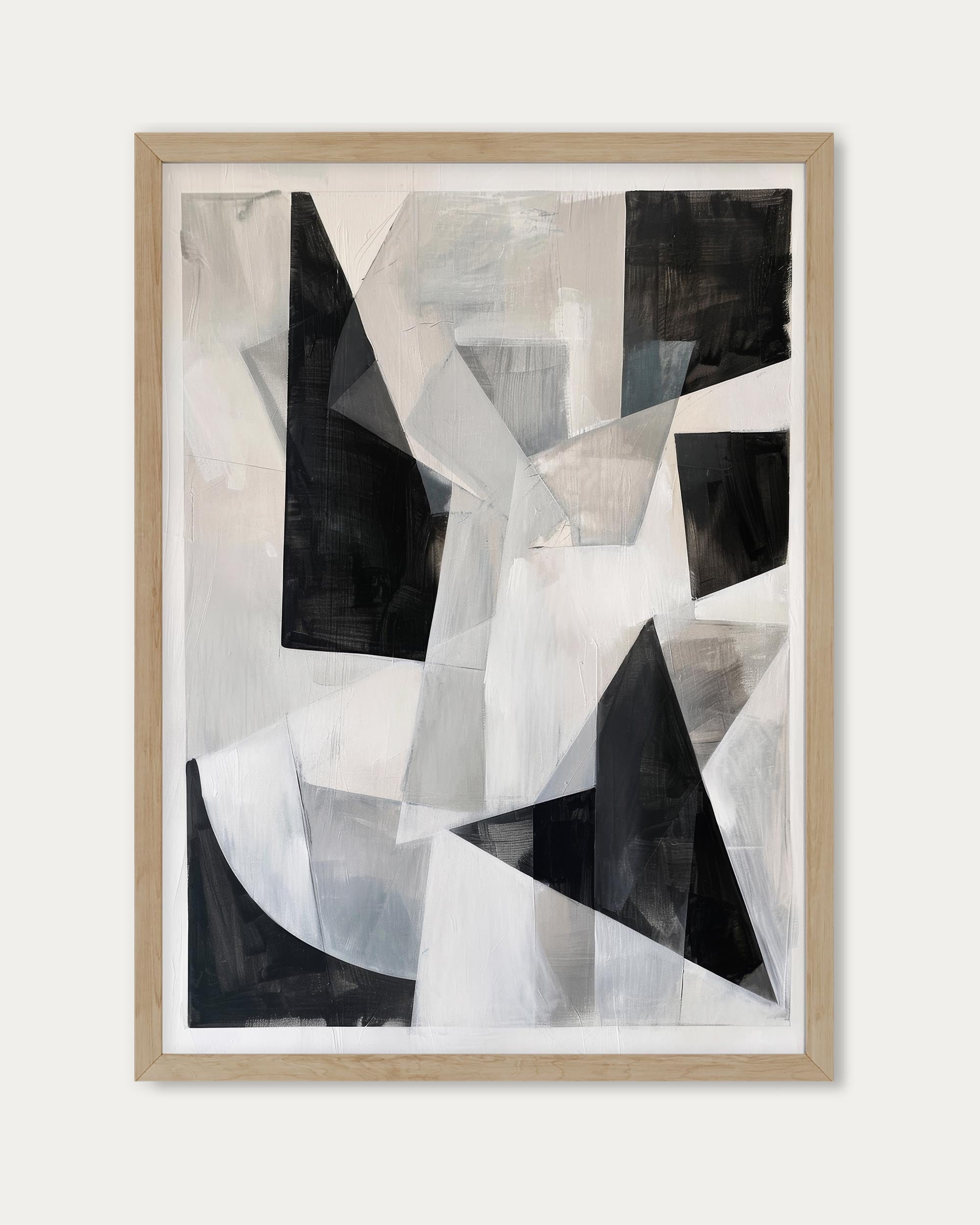 Mono Black And White Wall Art Print