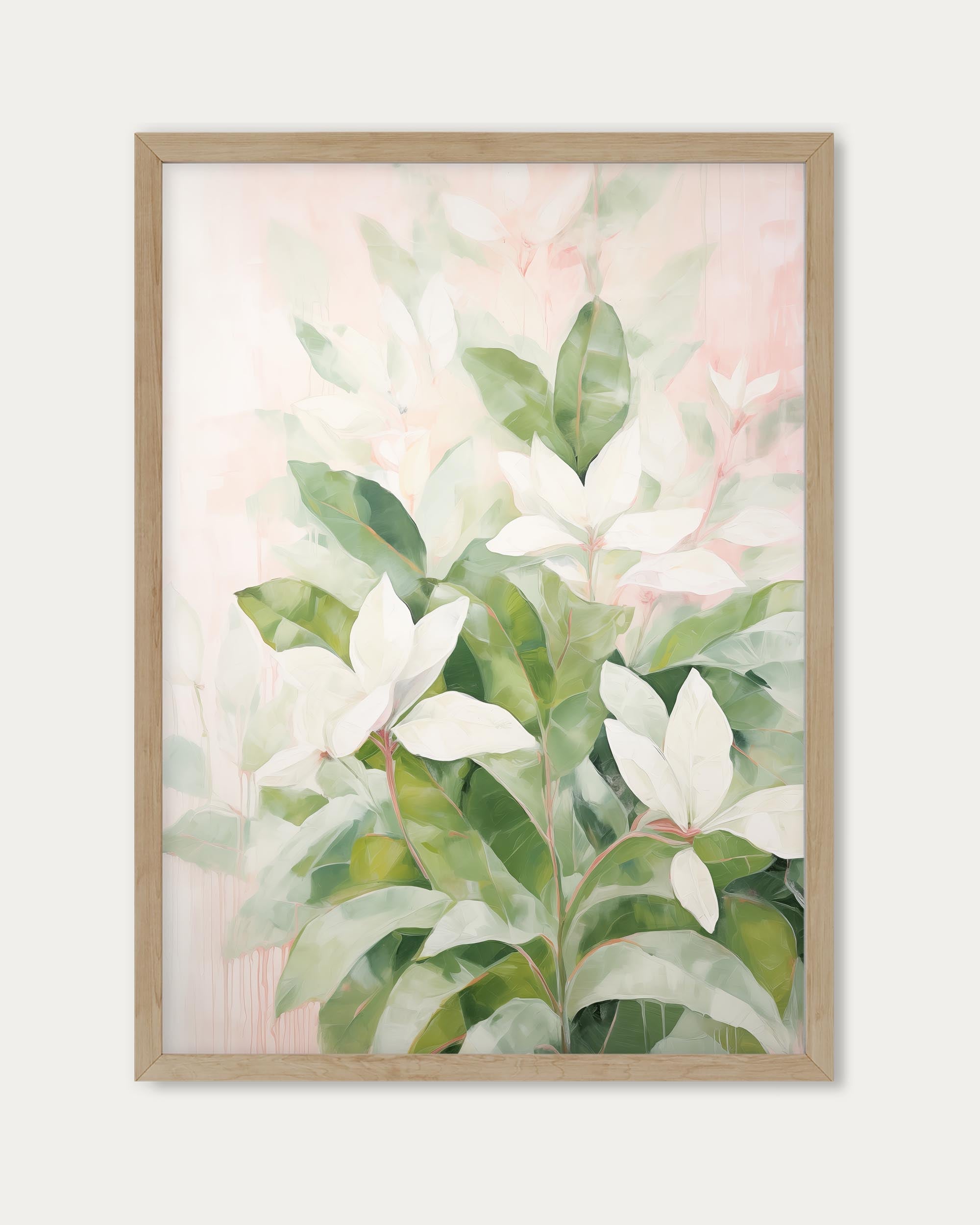 Soft Botanical Wall Art Print