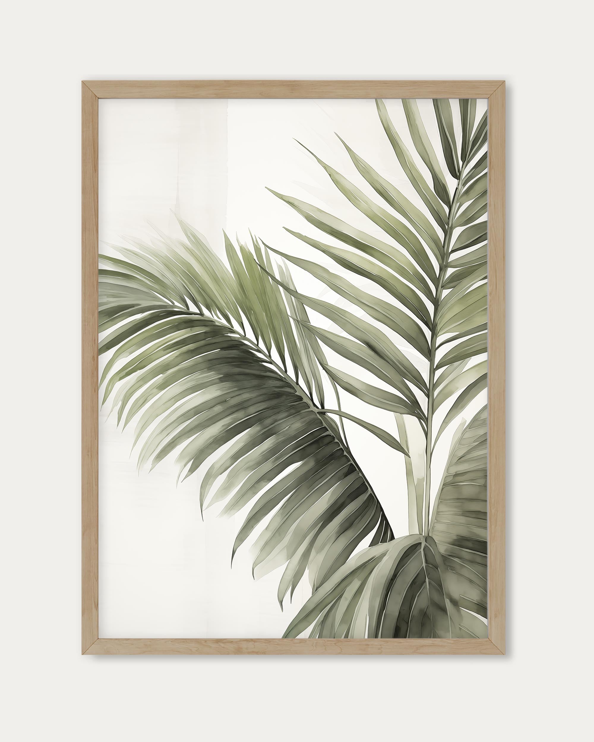 Vintage Palm Wall Art Print