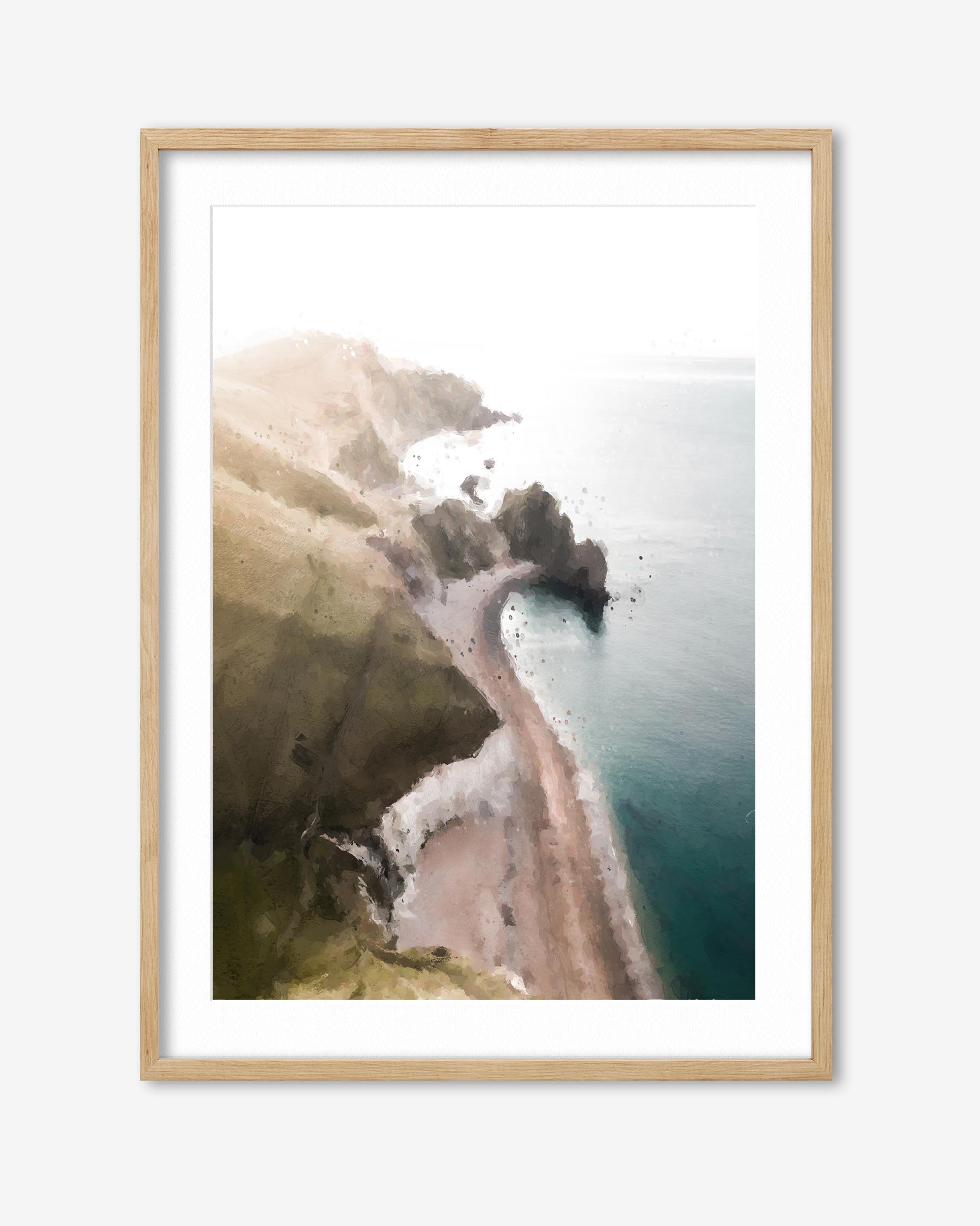 The Beach Art Print