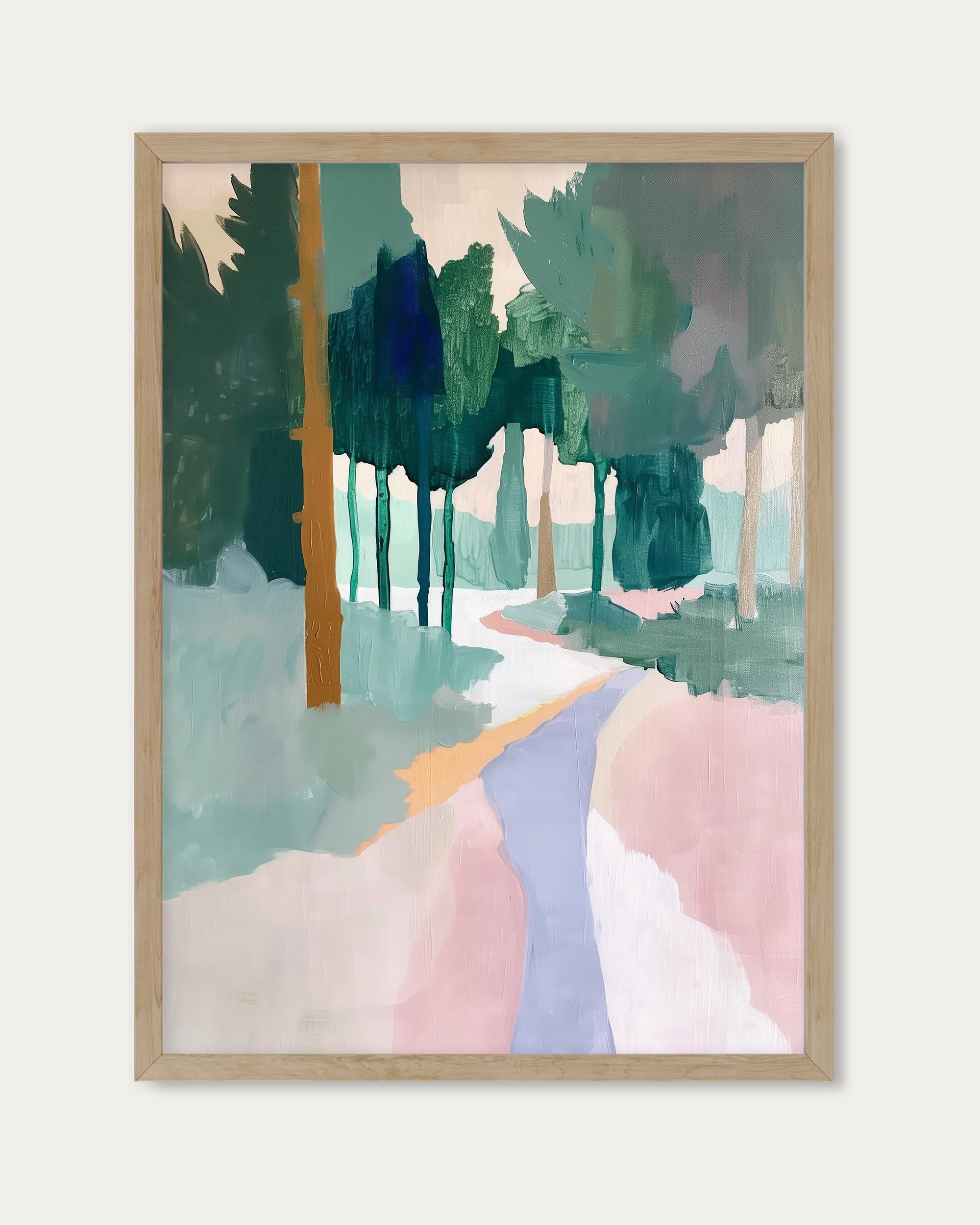 Forest Walk Wall Art Print