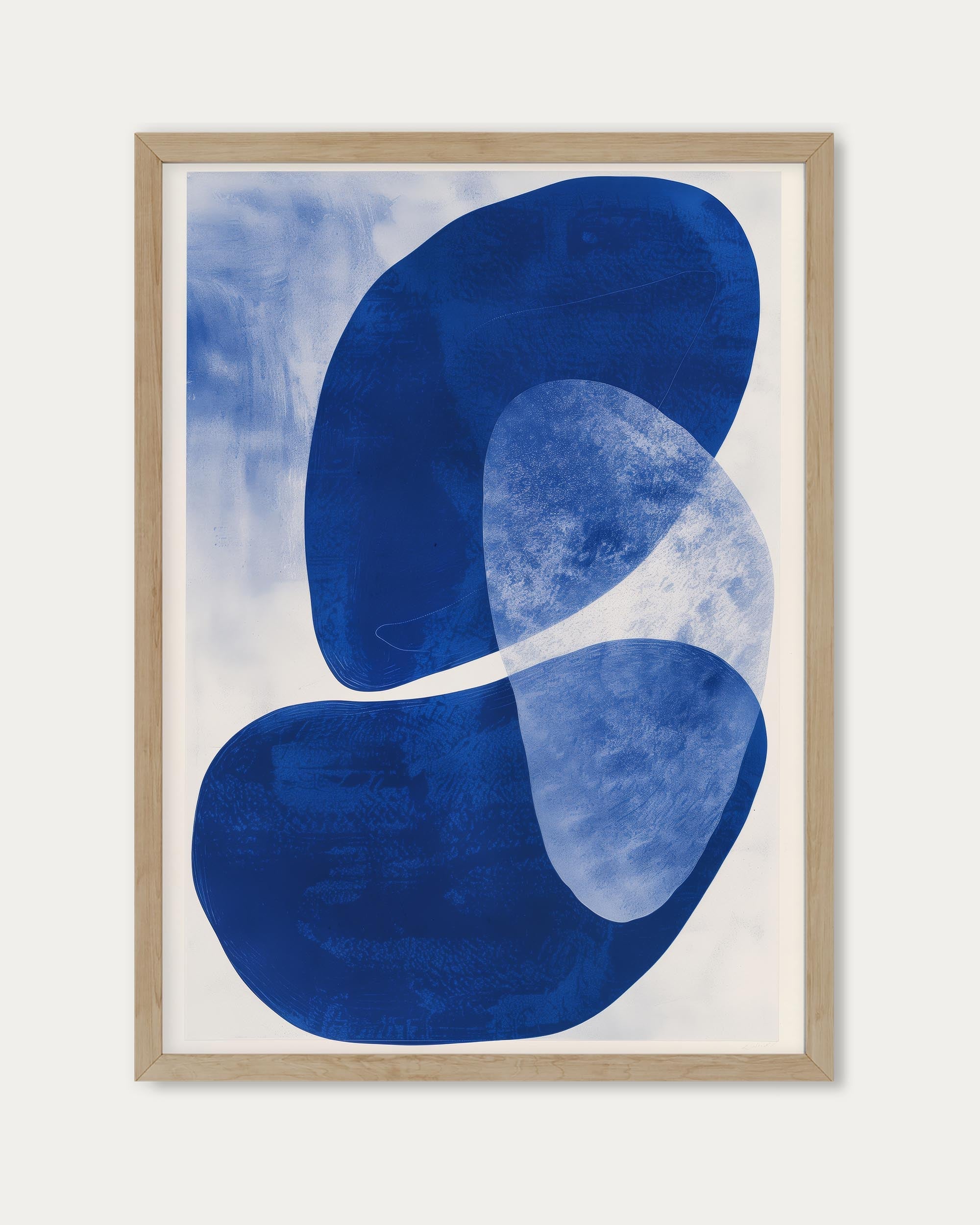 Rewind Blue Wall Art Print