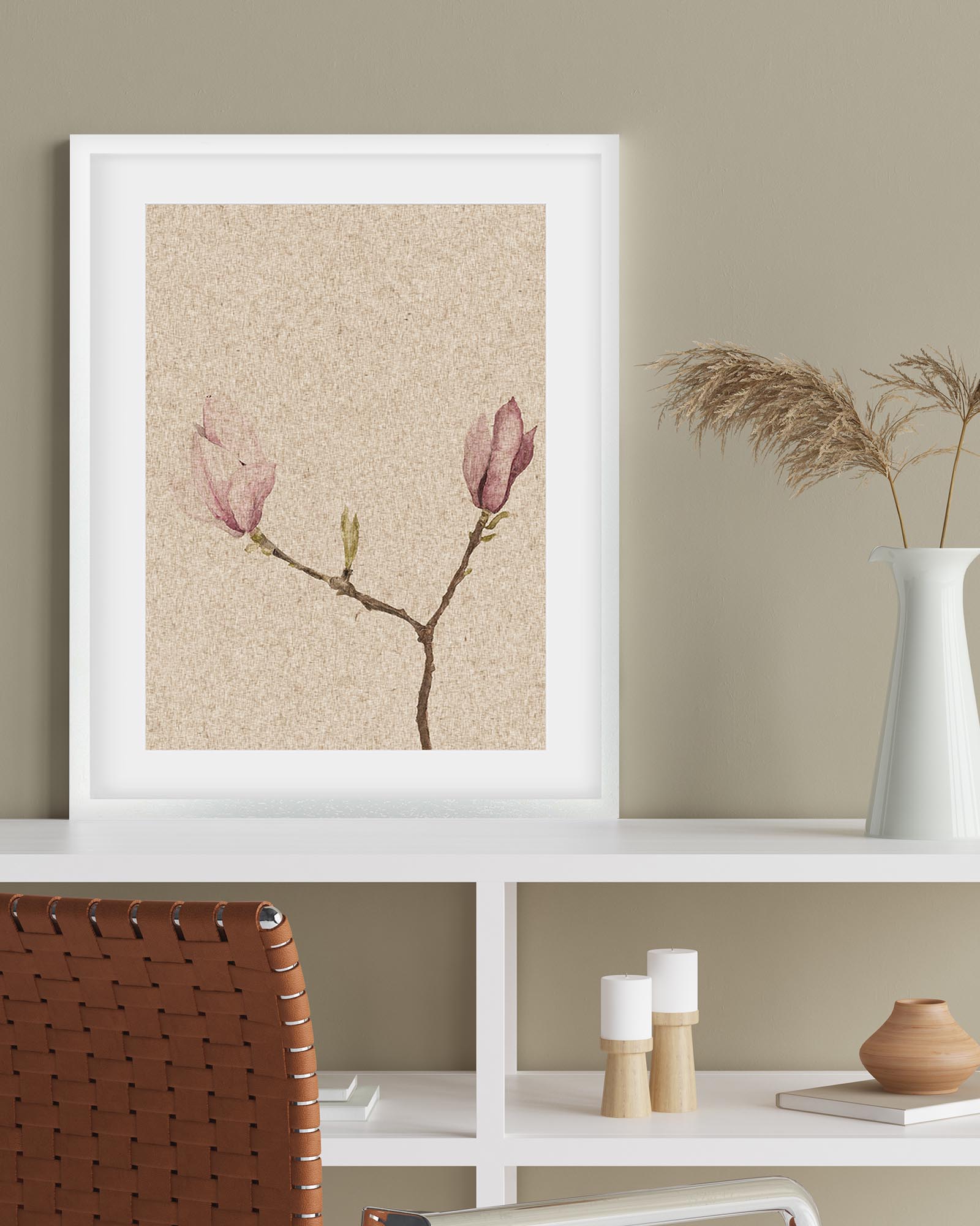 Vintage Rose Art Print