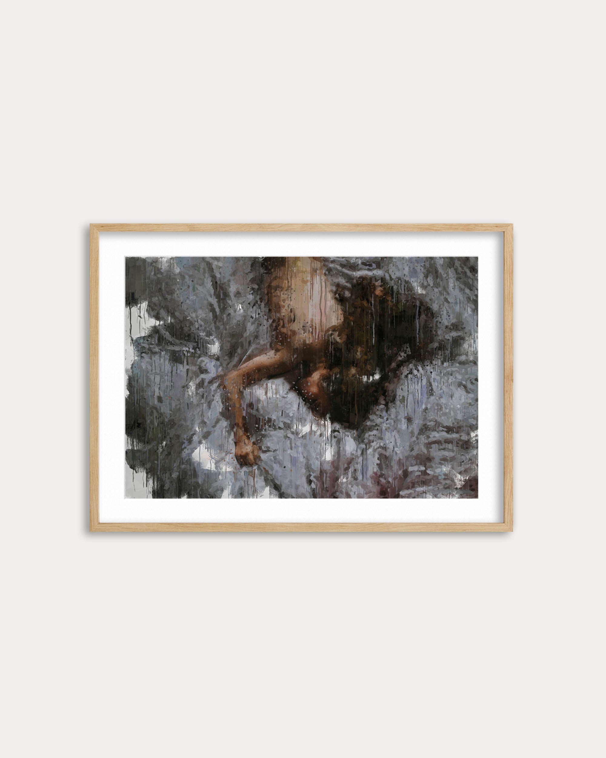 Nude Impressionist Painting Art Print