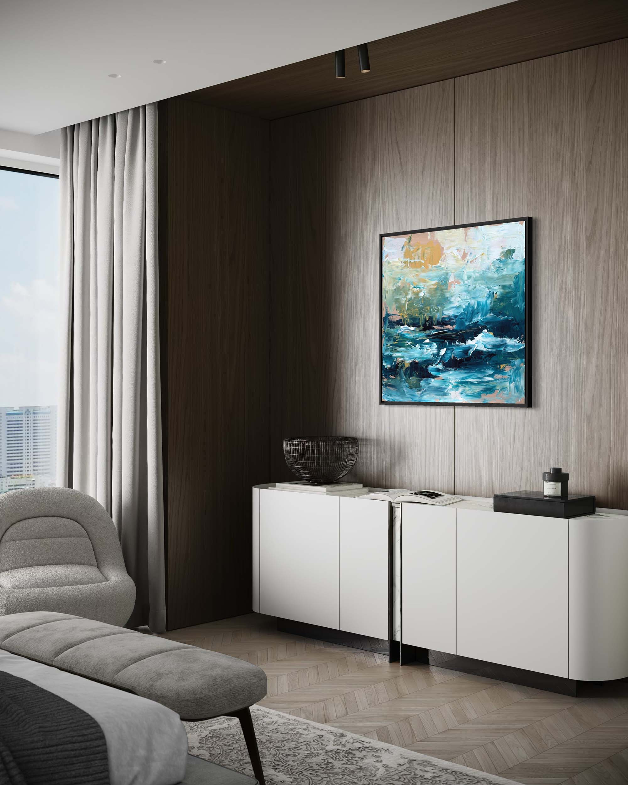 Dreamscape I | Original Painting | 70x70cm