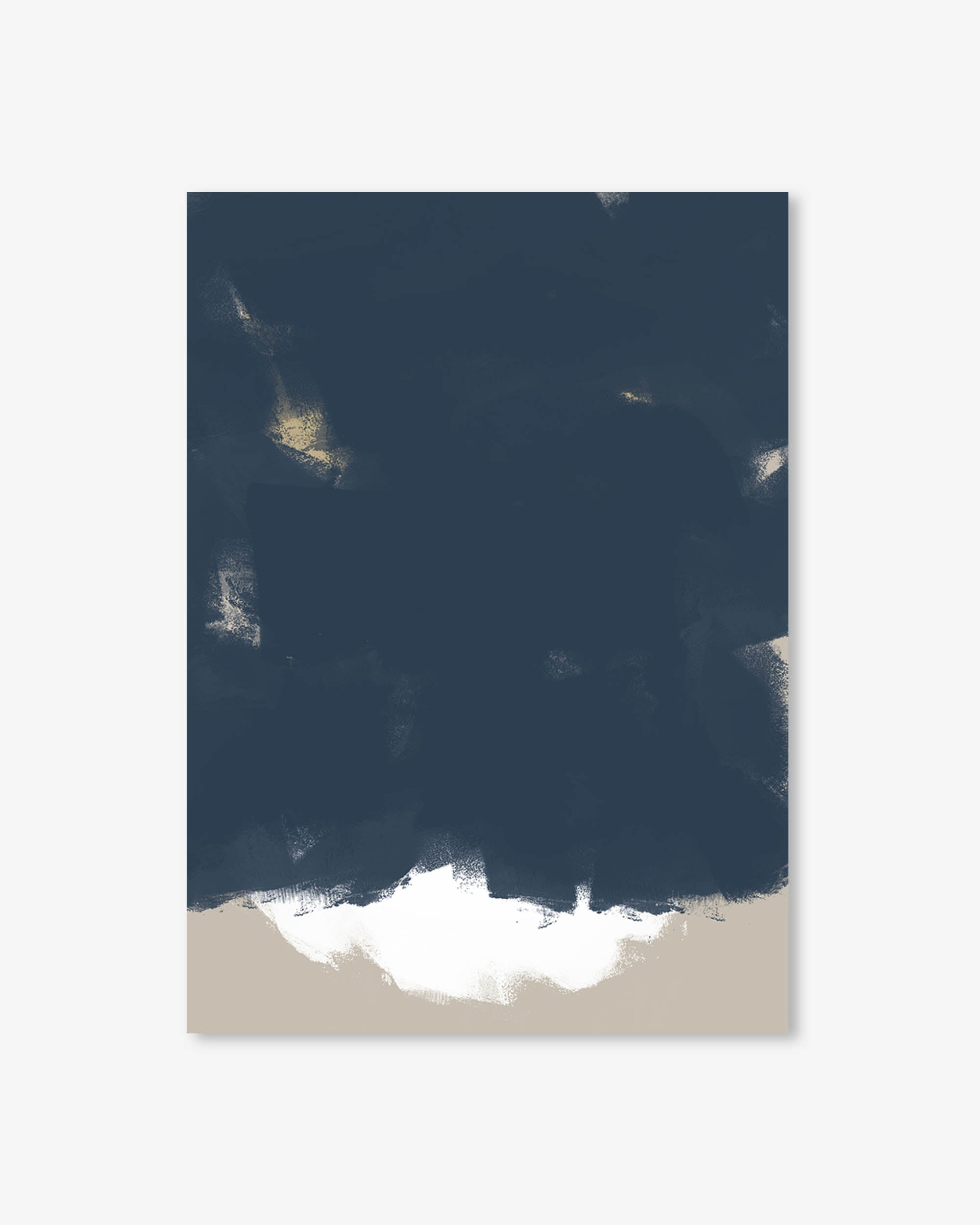 Brushed Navy Art Print