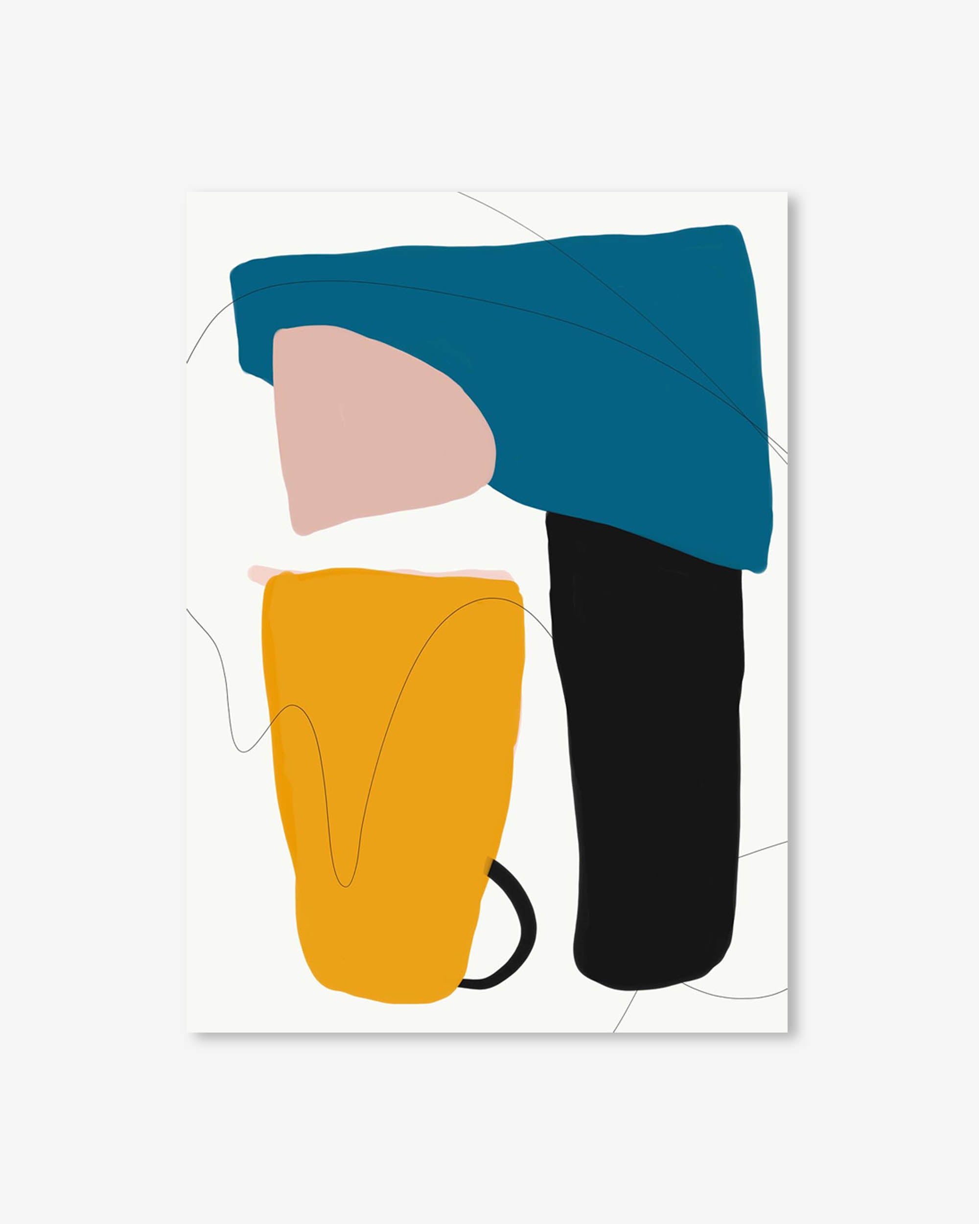 Mid Century Modern Art Print