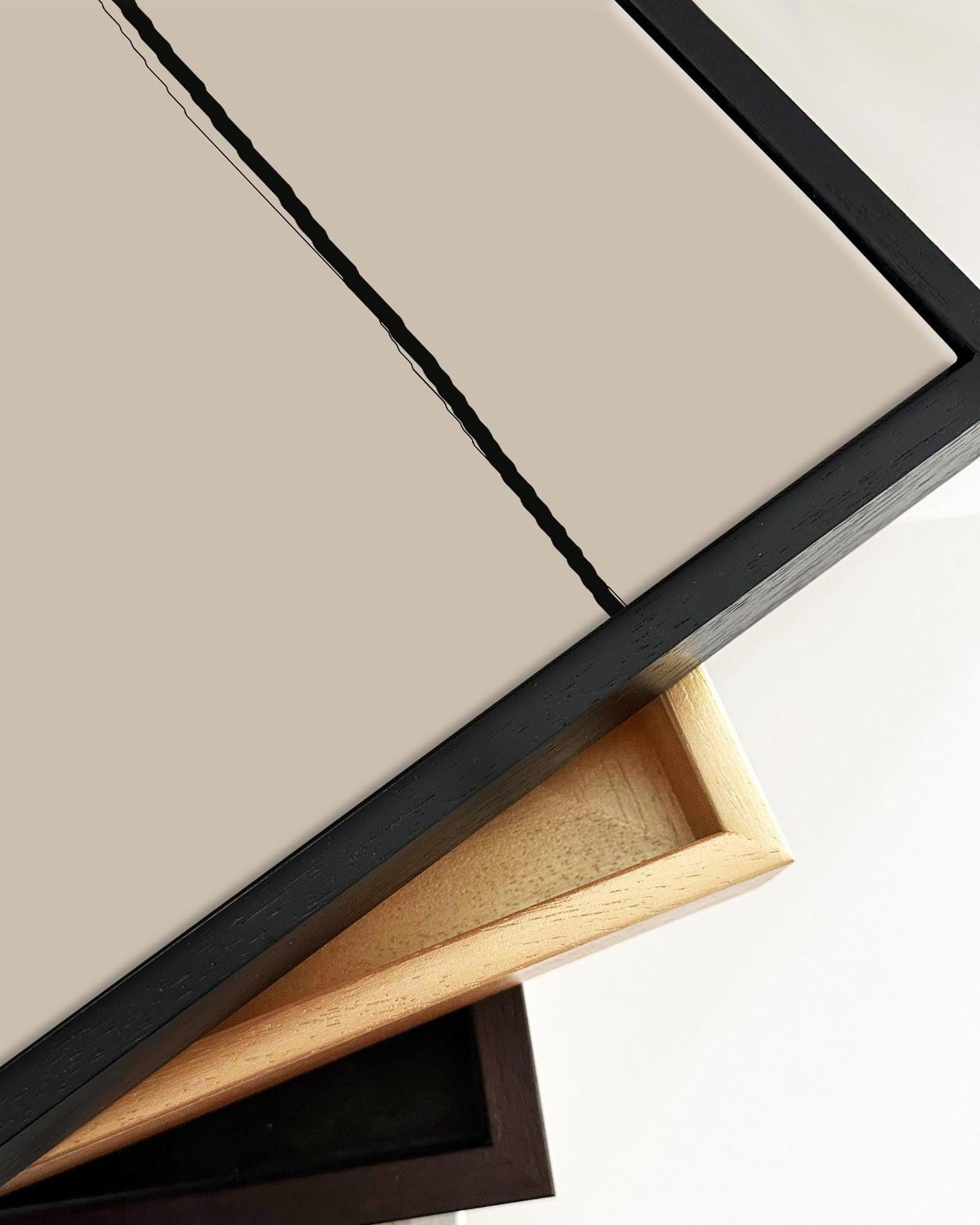 Gatsby Framed Canvas-Abstract House