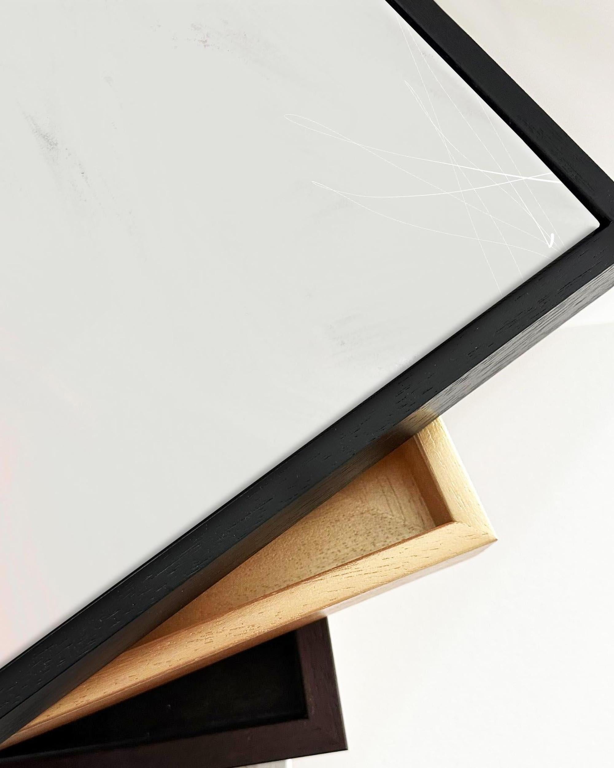 Abstract Study I Framed Canvas-Abstract House
