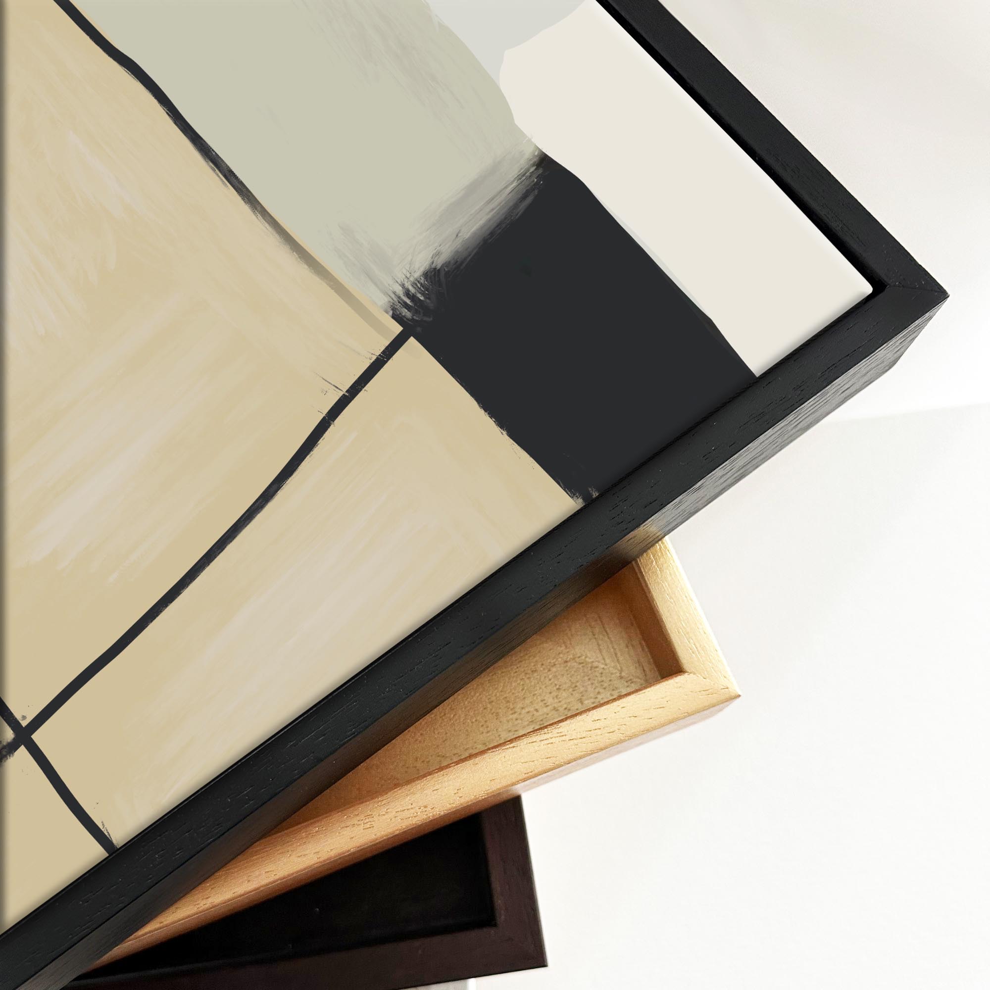 Untitled VI Framed Canvas-Abstract House