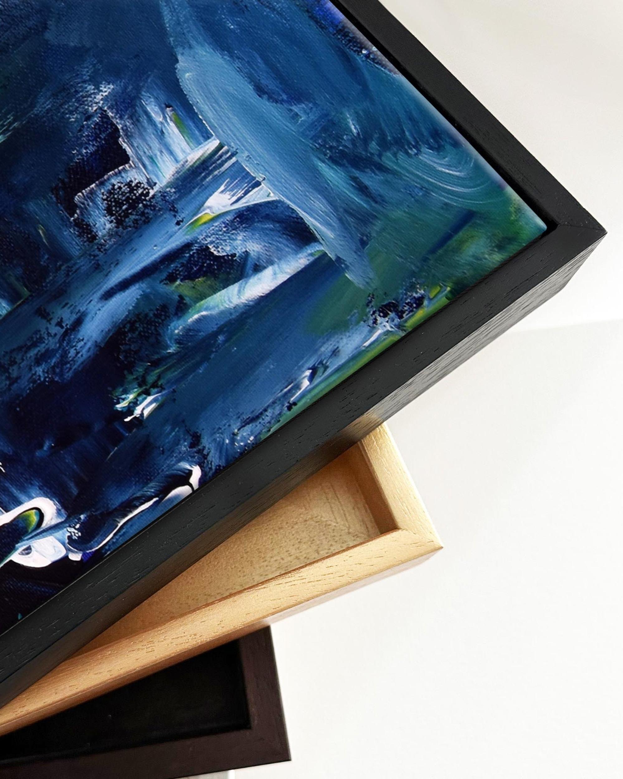 Abstract 176 Framed Canvas-Abstract House