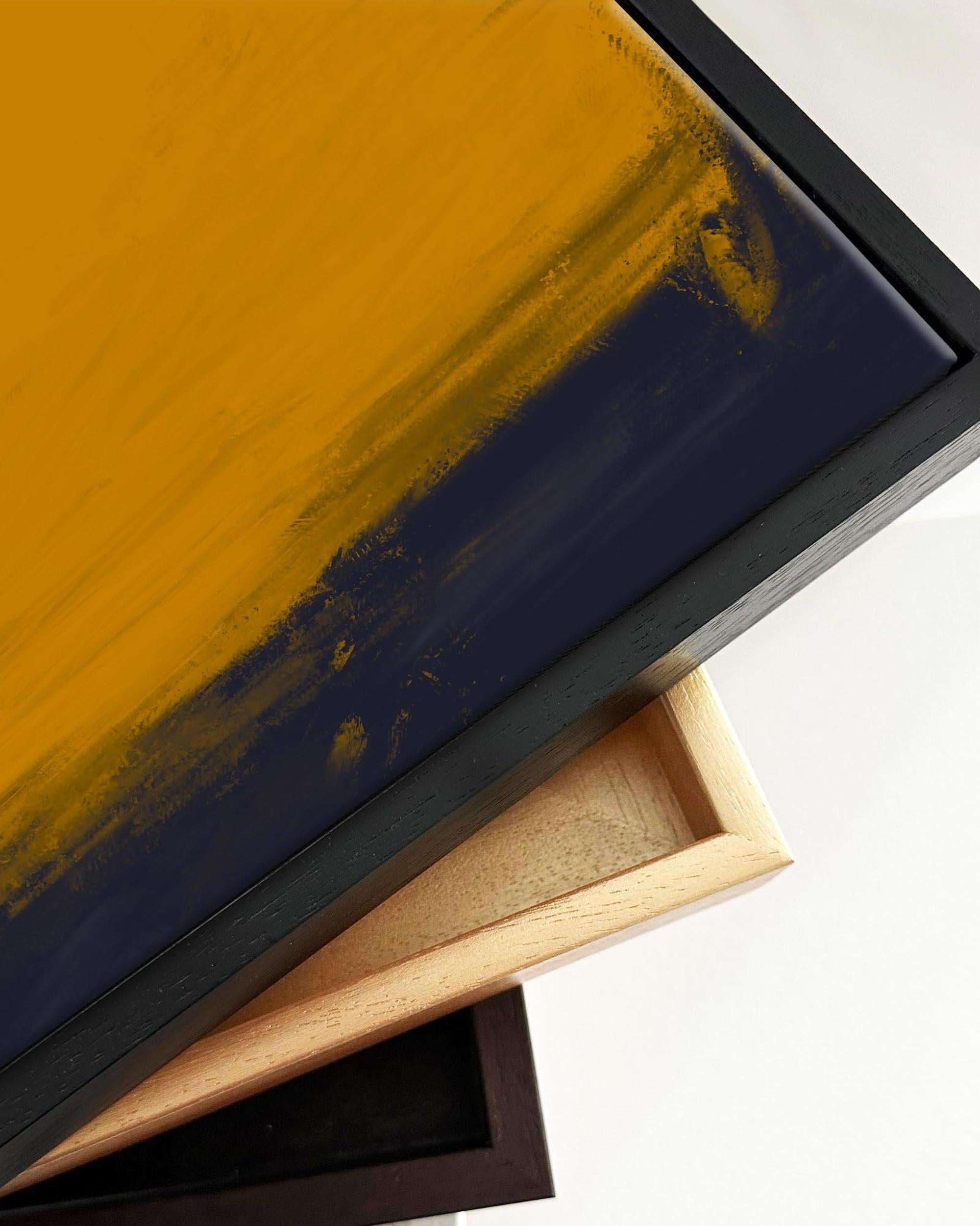 Mind The Block Framed Canvas-Abstract House