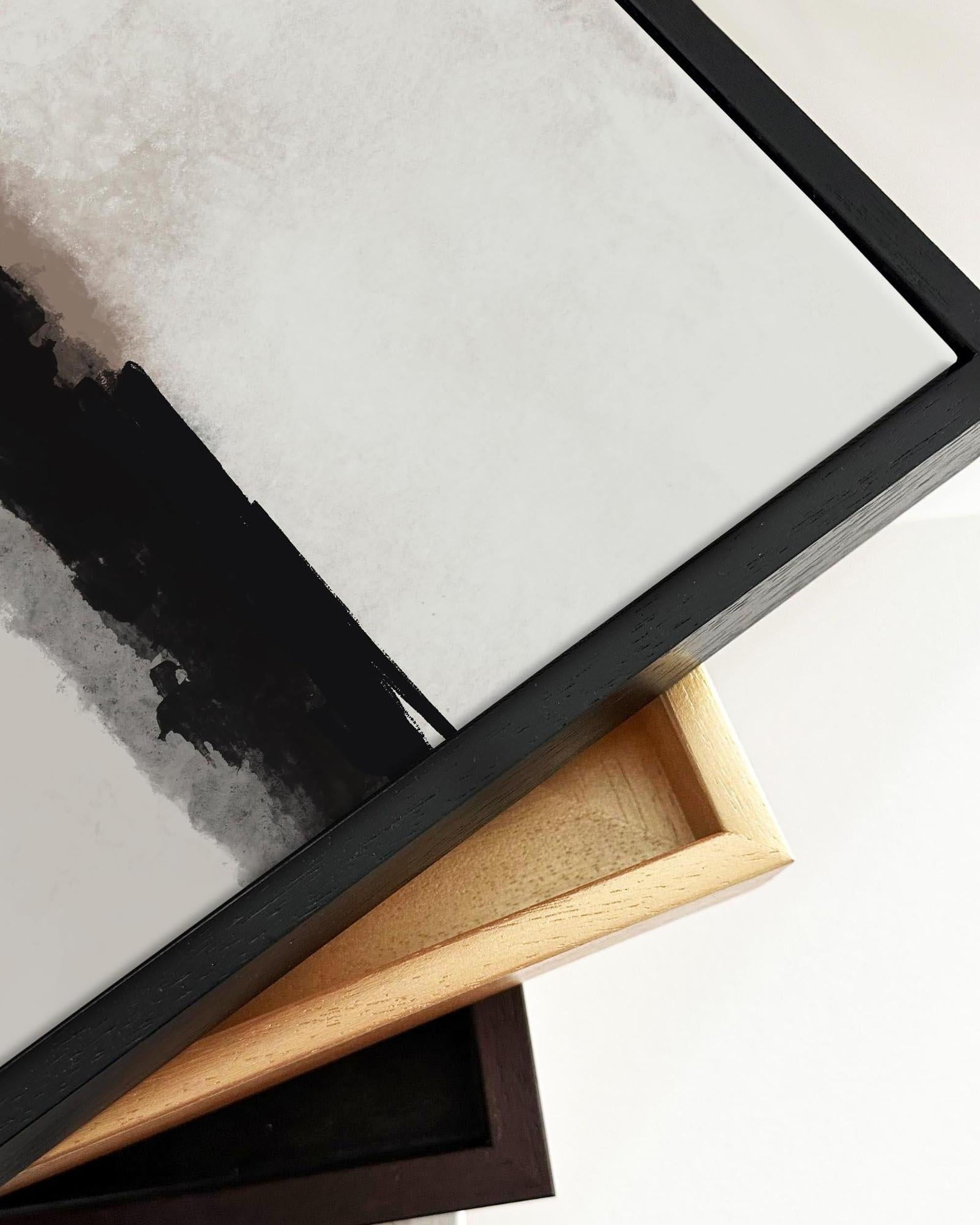 Misty Waters Framed Canvas-Abstract House