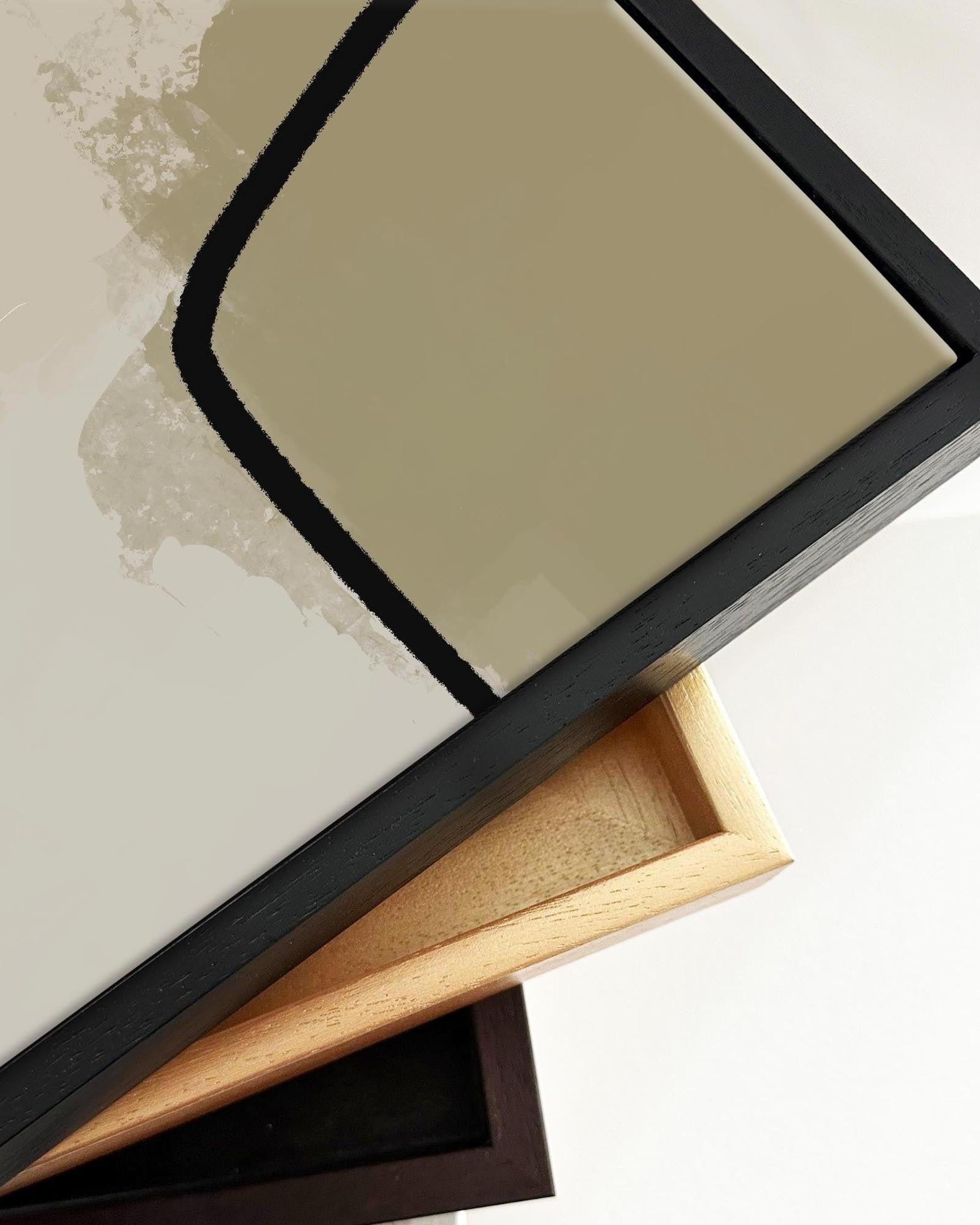 Summer Haze Framed Canvas-Abstract House