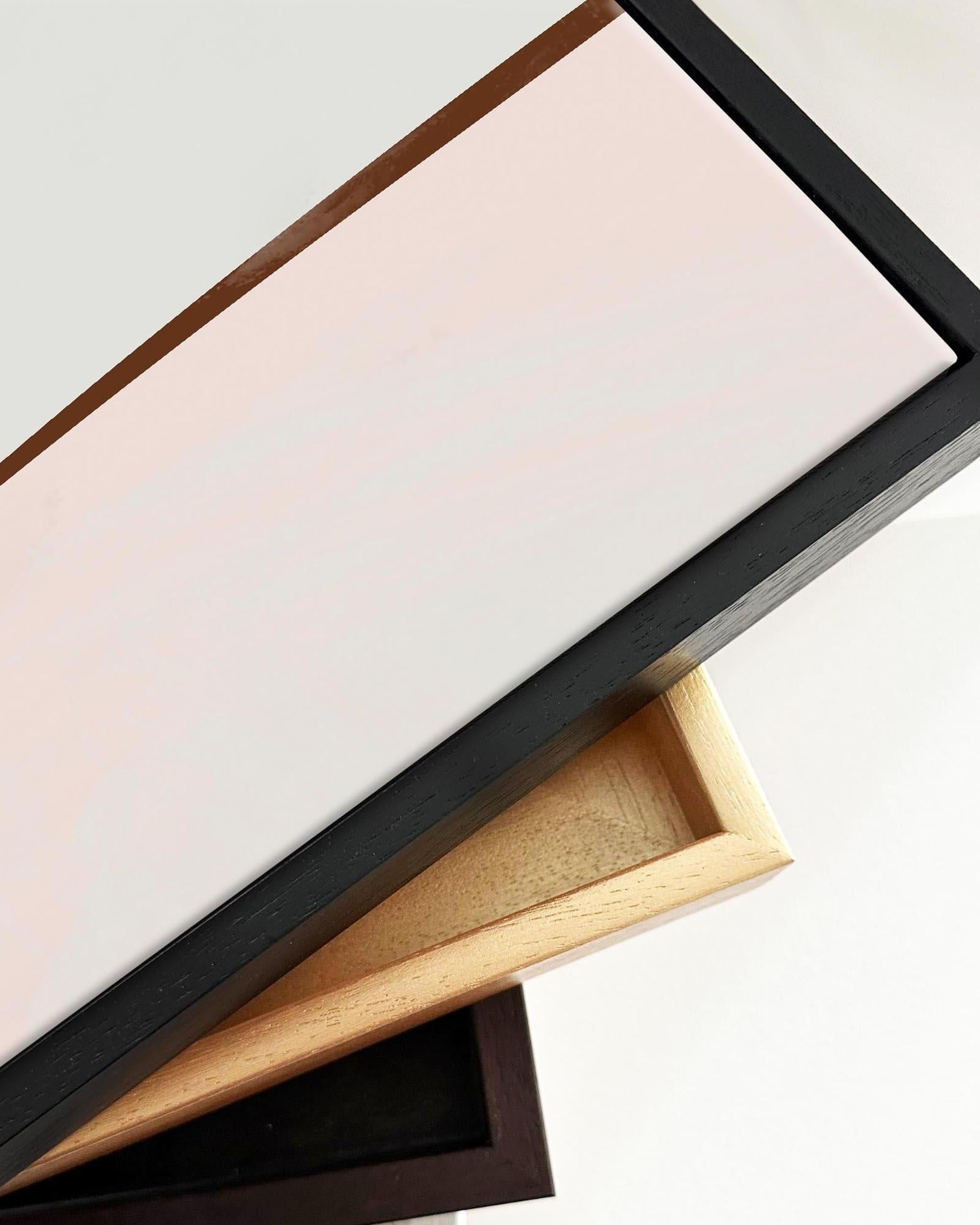 Ahead Of The Curve Framed Canvas-Abstract House