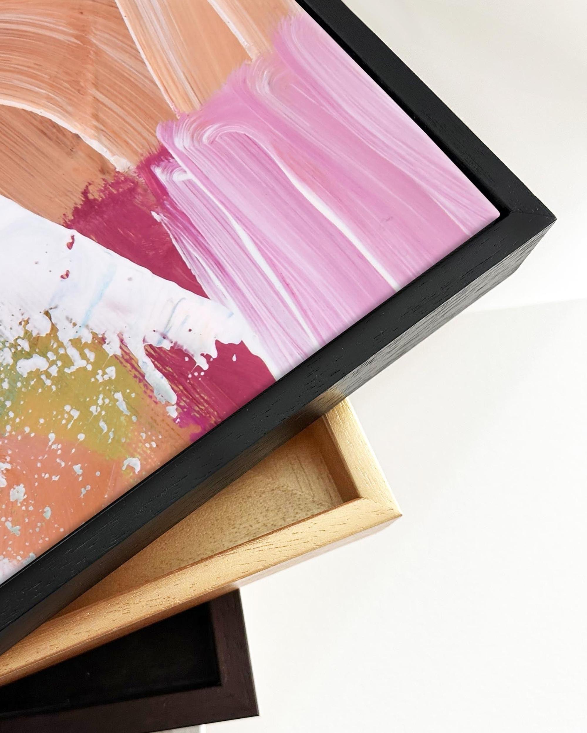 Abstract 320 Framed Canvas-Abstract House