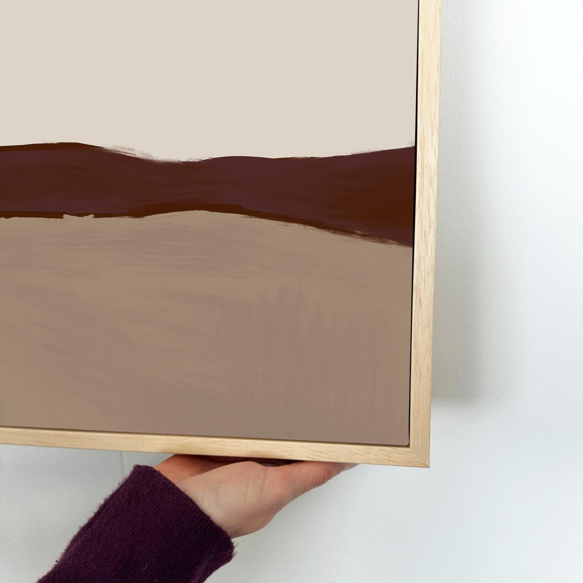 Untitled V Framed Canvas-Abstract House