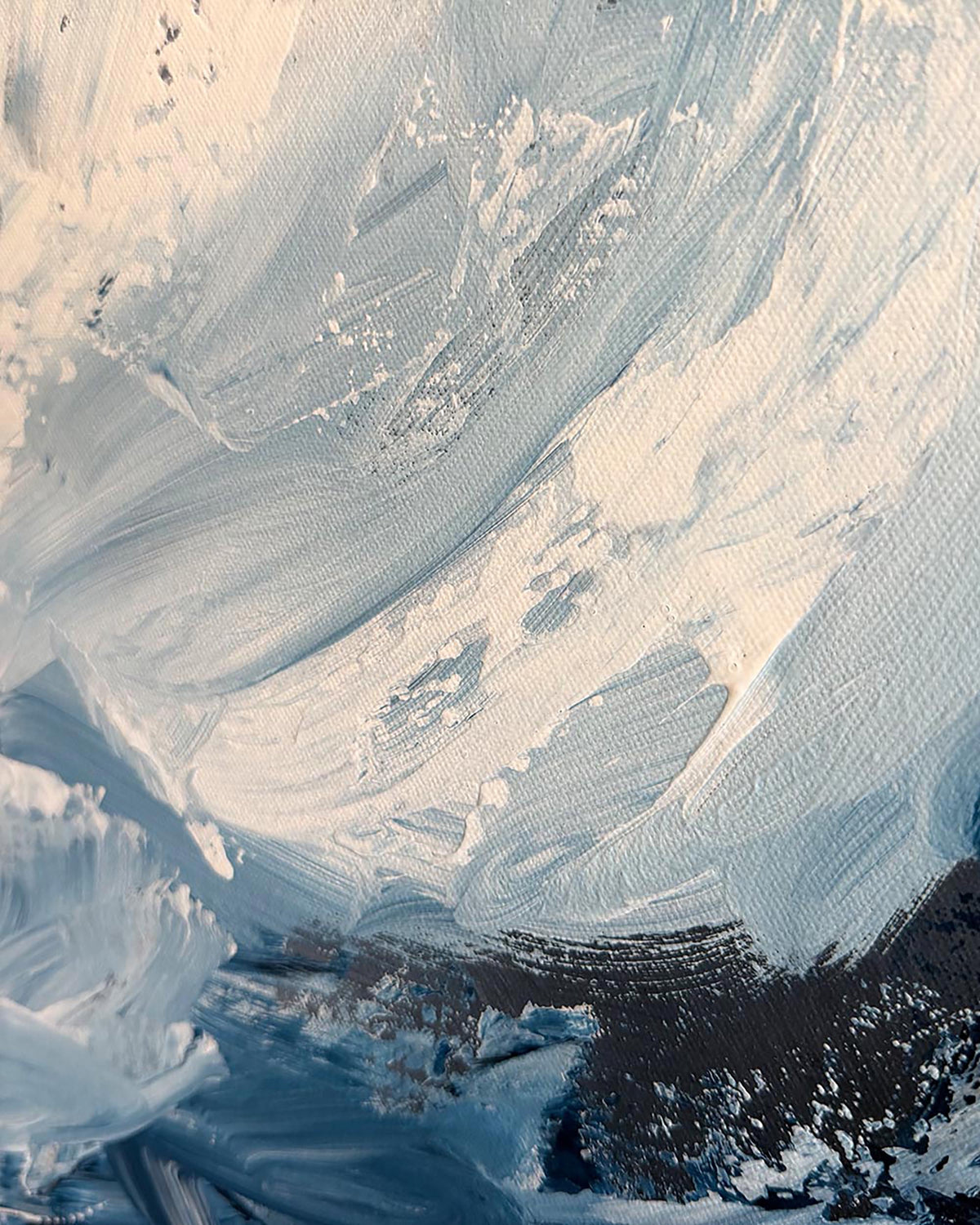 Riding The Wave | Original Painting | 150x90cm