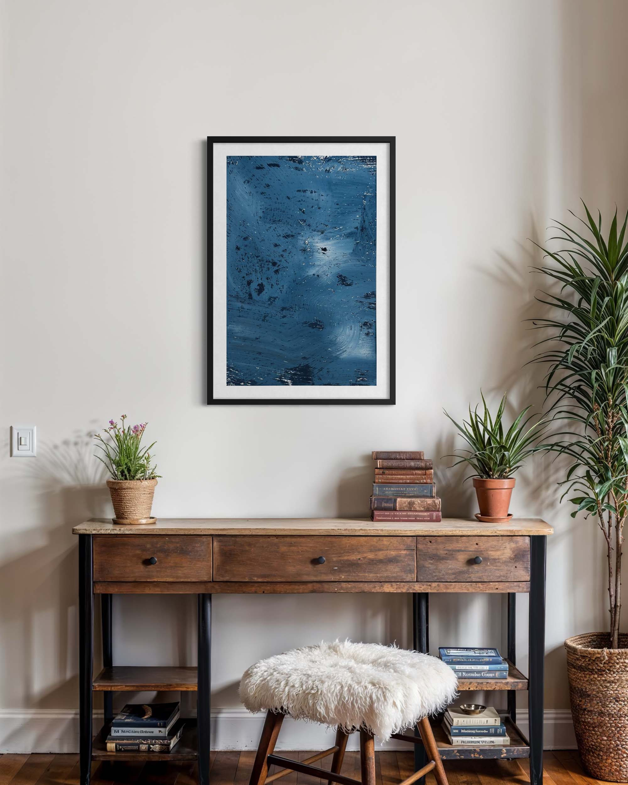 Drifting I | Framed Original Painting