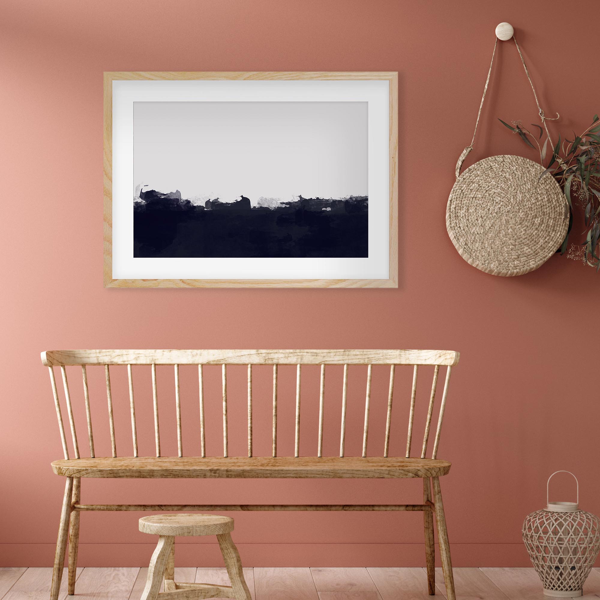 Horizontal Landscapes II Framed Print