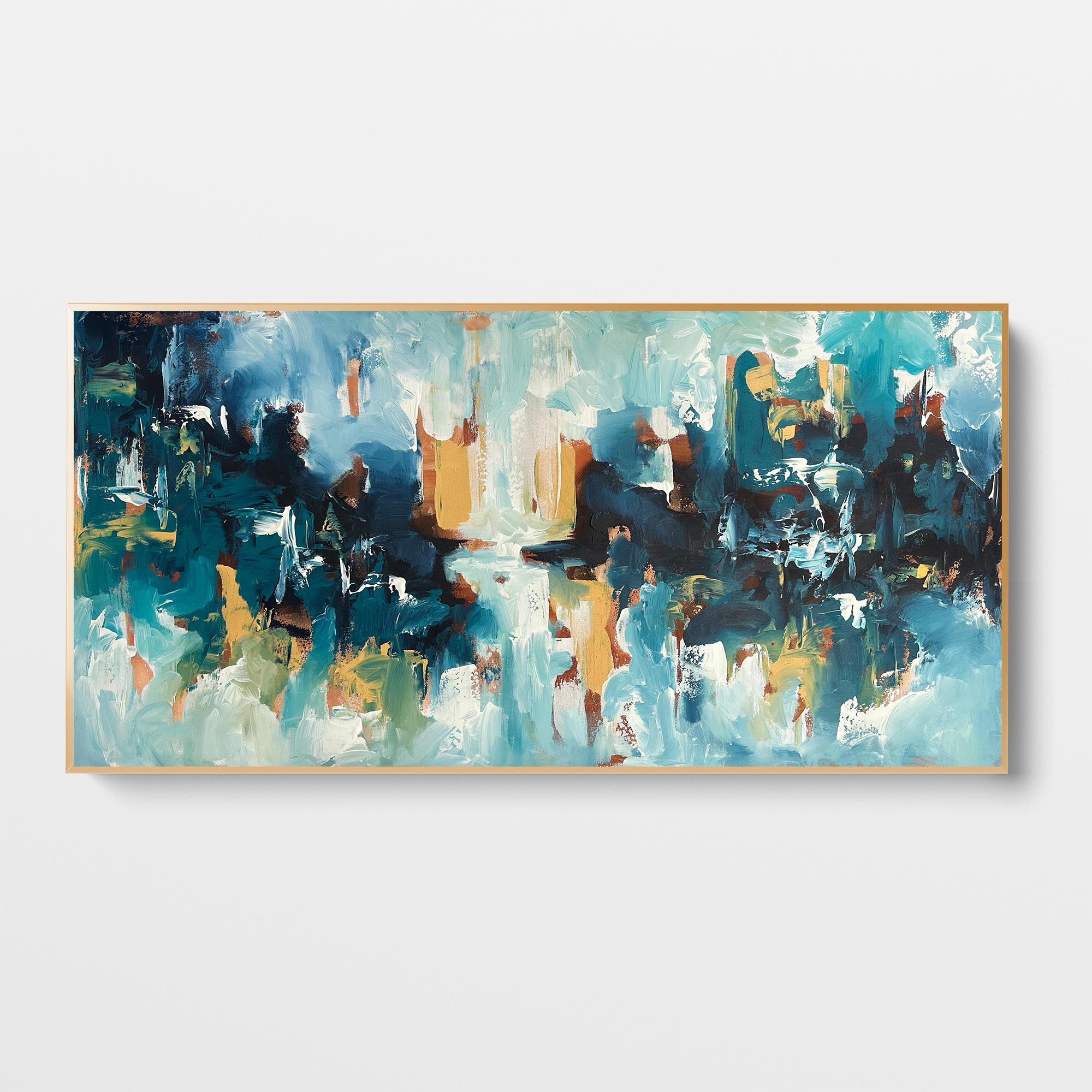 Keep At Bay - Original Painting-Abstract House