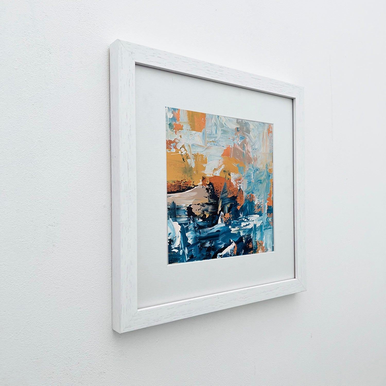 Tidal Waves Diptych Limited Edition Print-framed-Limited Edition-Abstract House