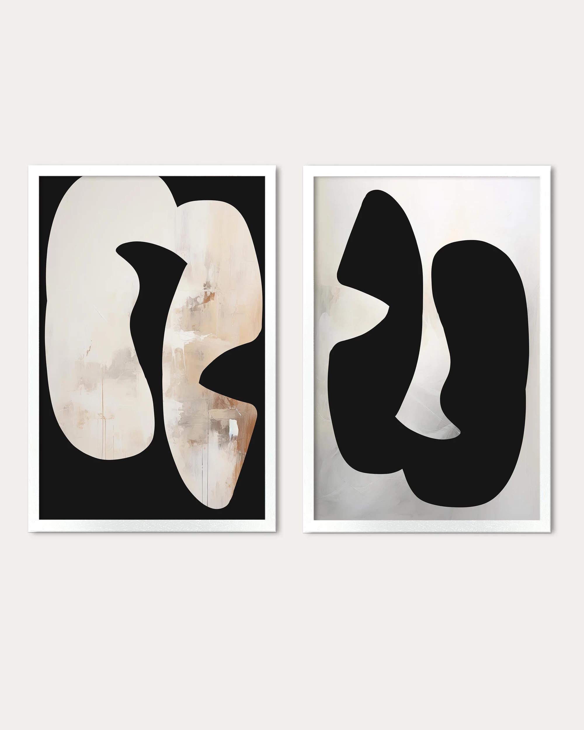 Moonlight Black & White | Print Set Of 2