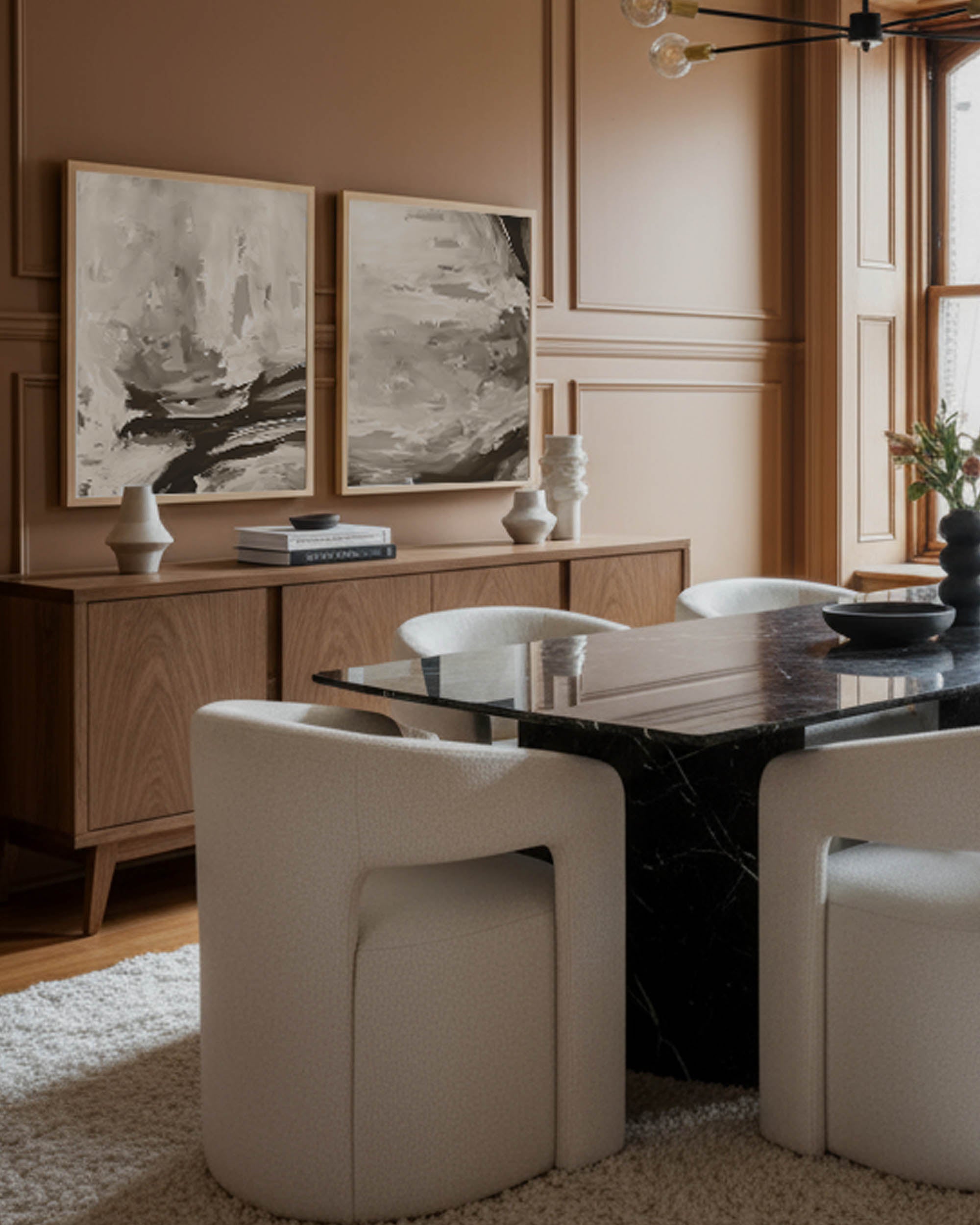 Misty Valley - Set Of 2 Prints