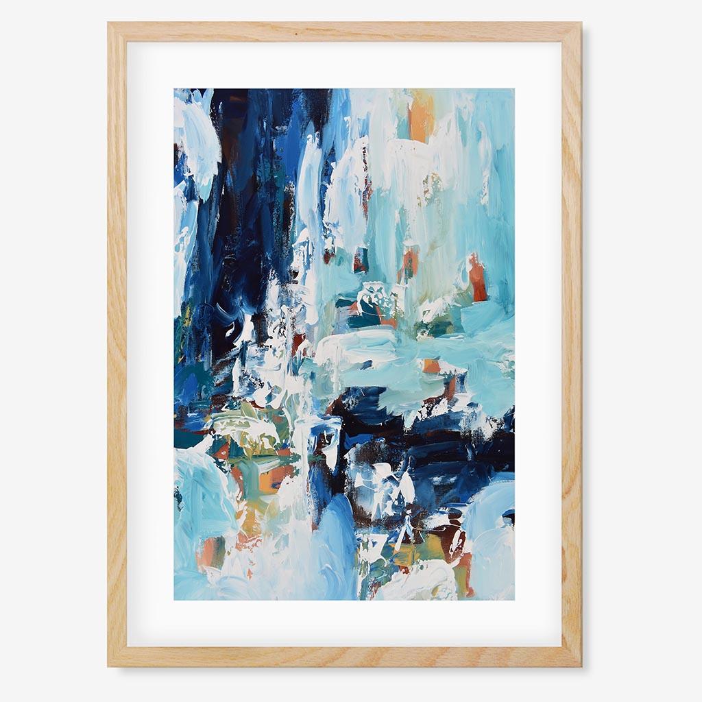 Abstract Blue Tones - Print Set Of 2-Abstract House