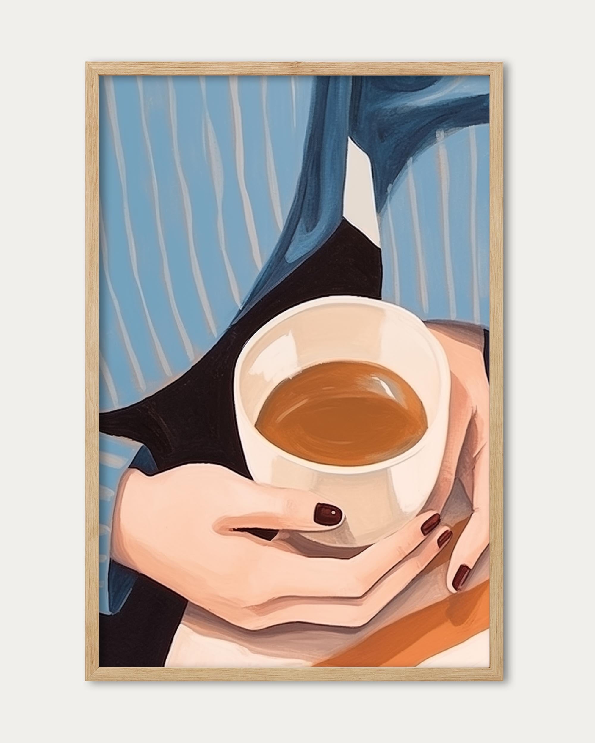 A Cup Of Tea Wall Art Print