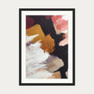 Abstract 50 Art Print — 50 x 70 cm — Black Frame