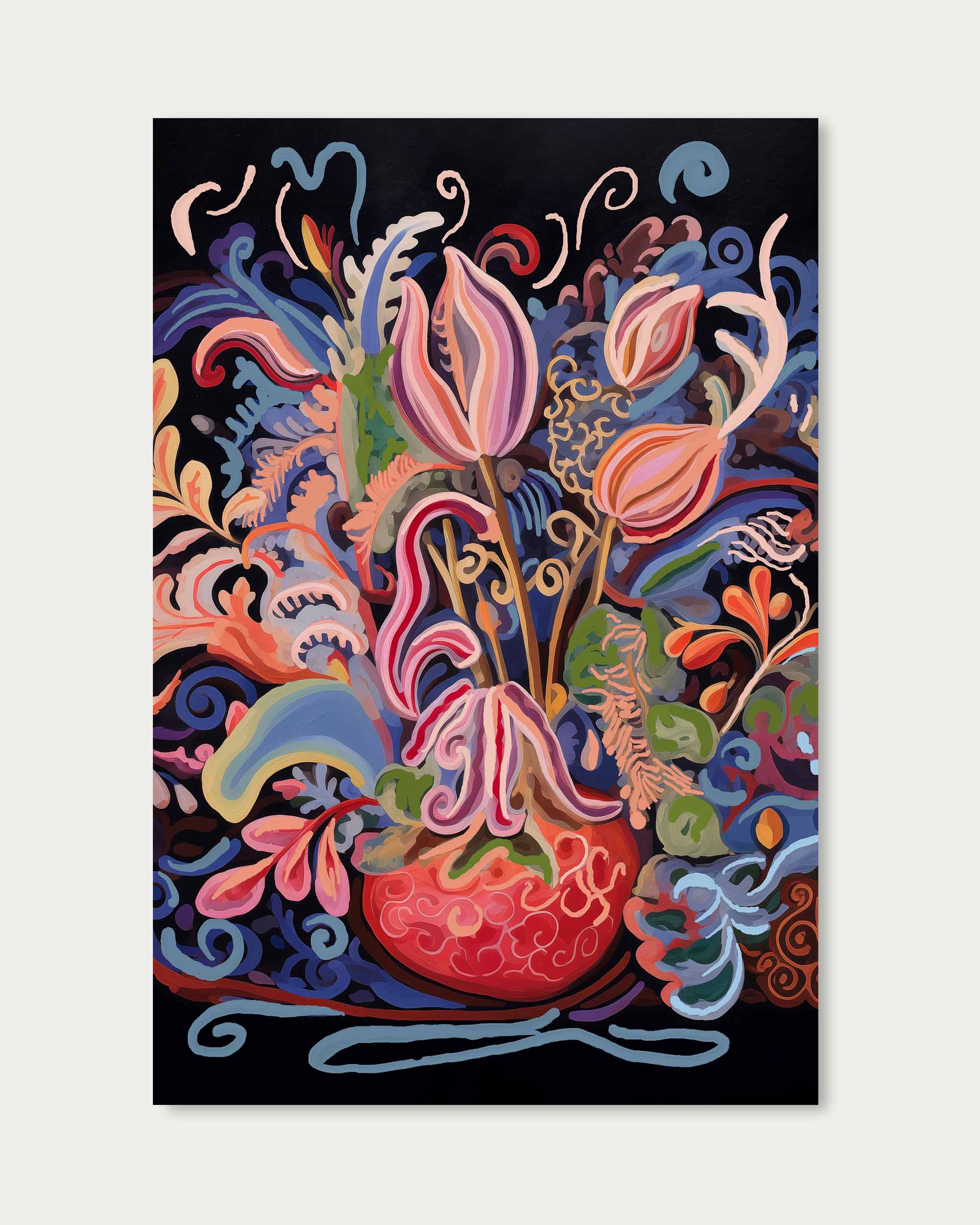 Wonder Flowers Art Print