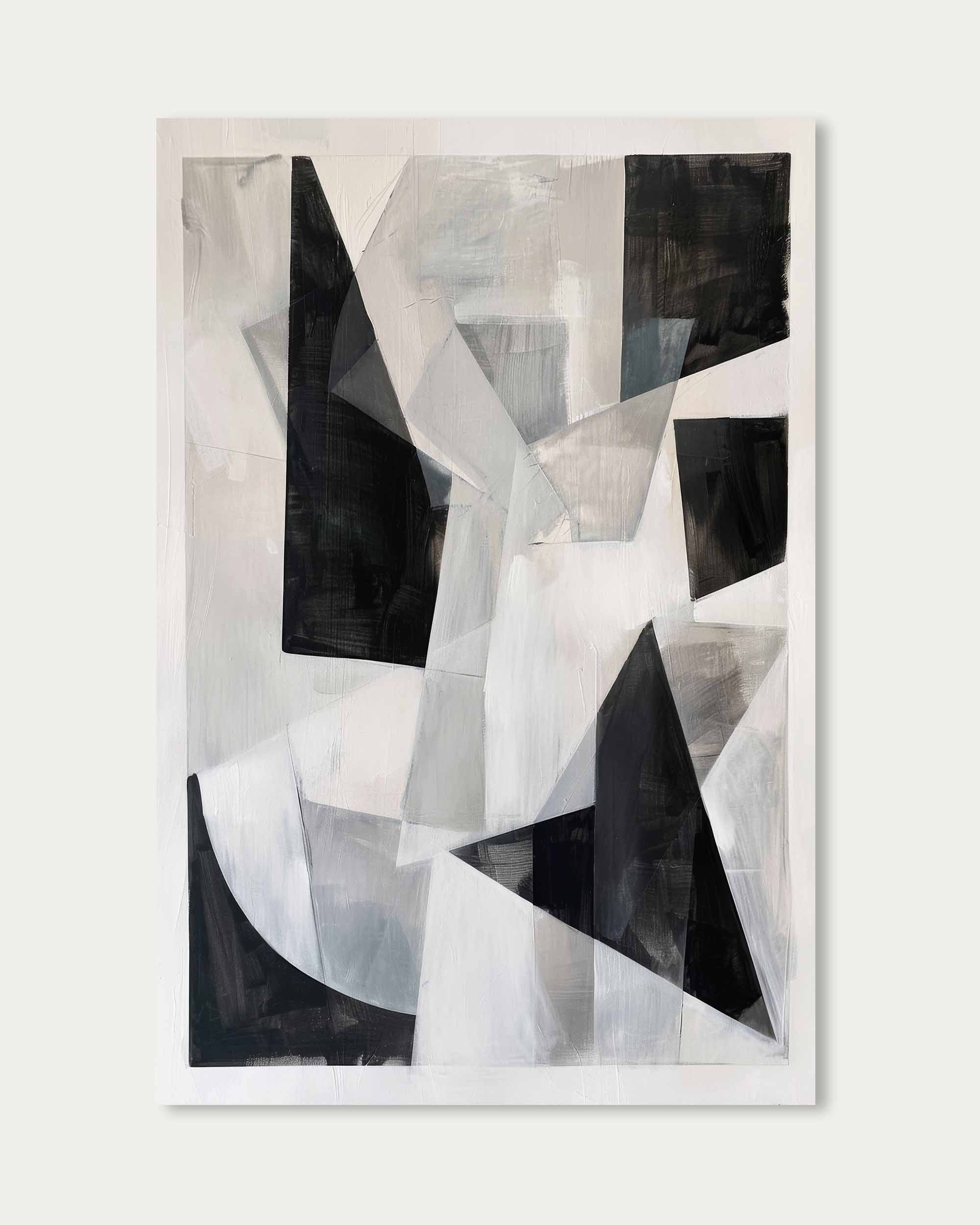 Mono Black And White Wall Art Print