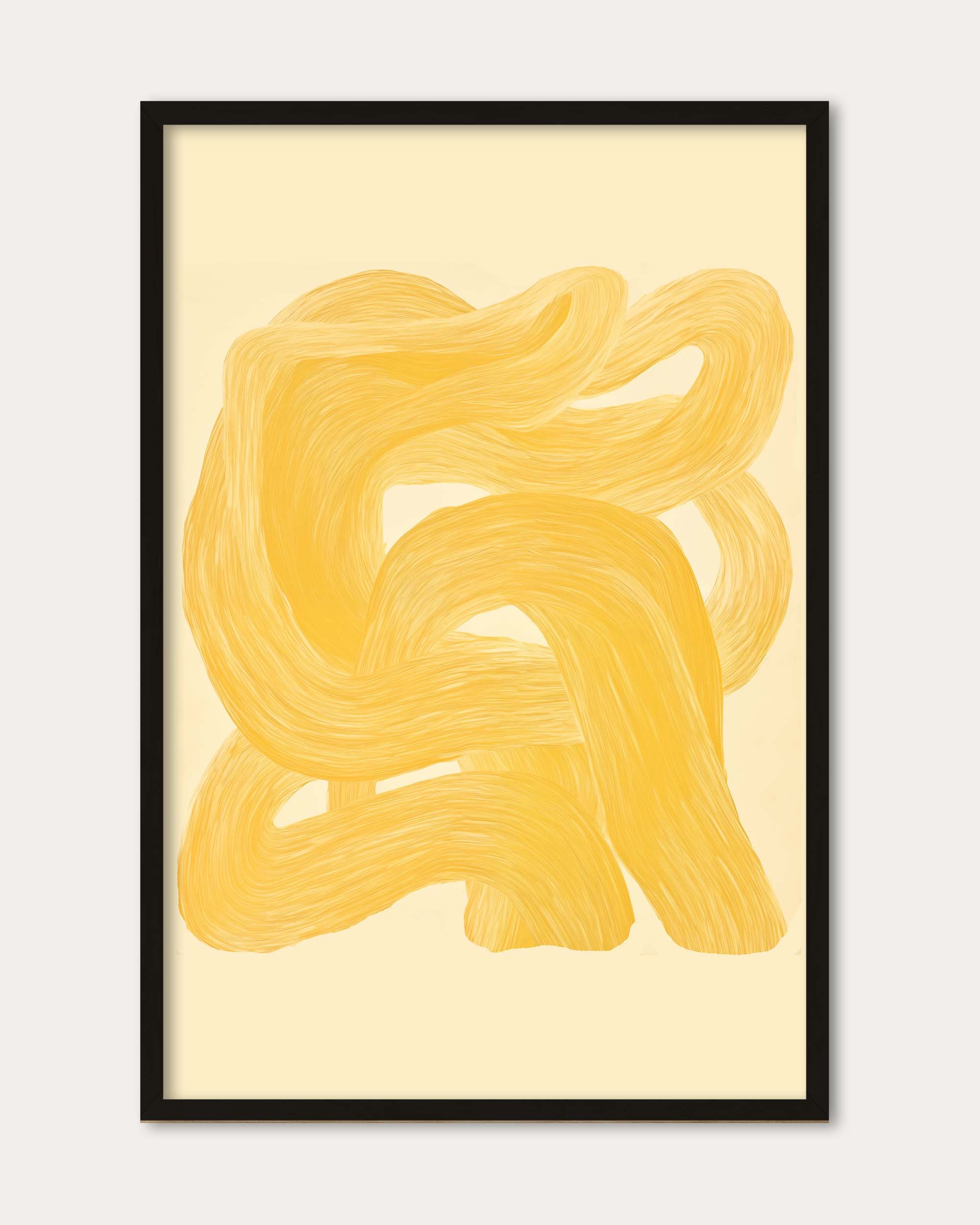 Golden Path II Art Print