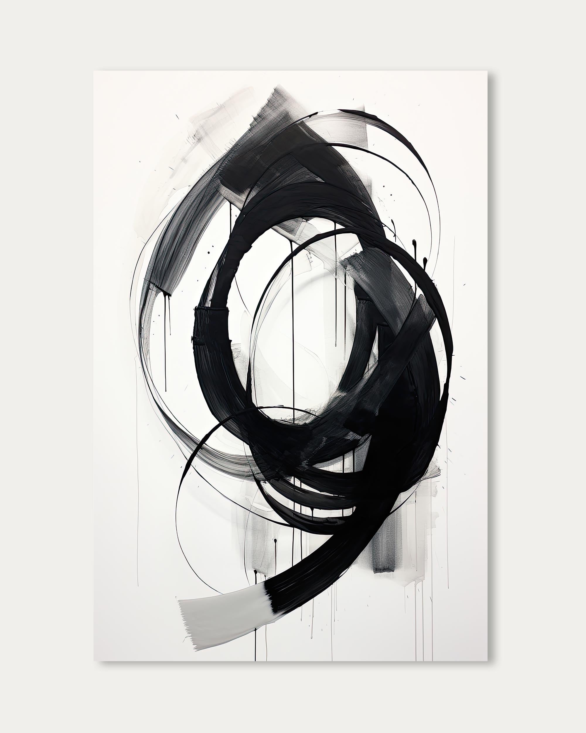 Marks Abstract Art Print