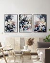 Abstract Dunes Canvas Set Of 3-framed-Canvas Set Of 3-Abstract House