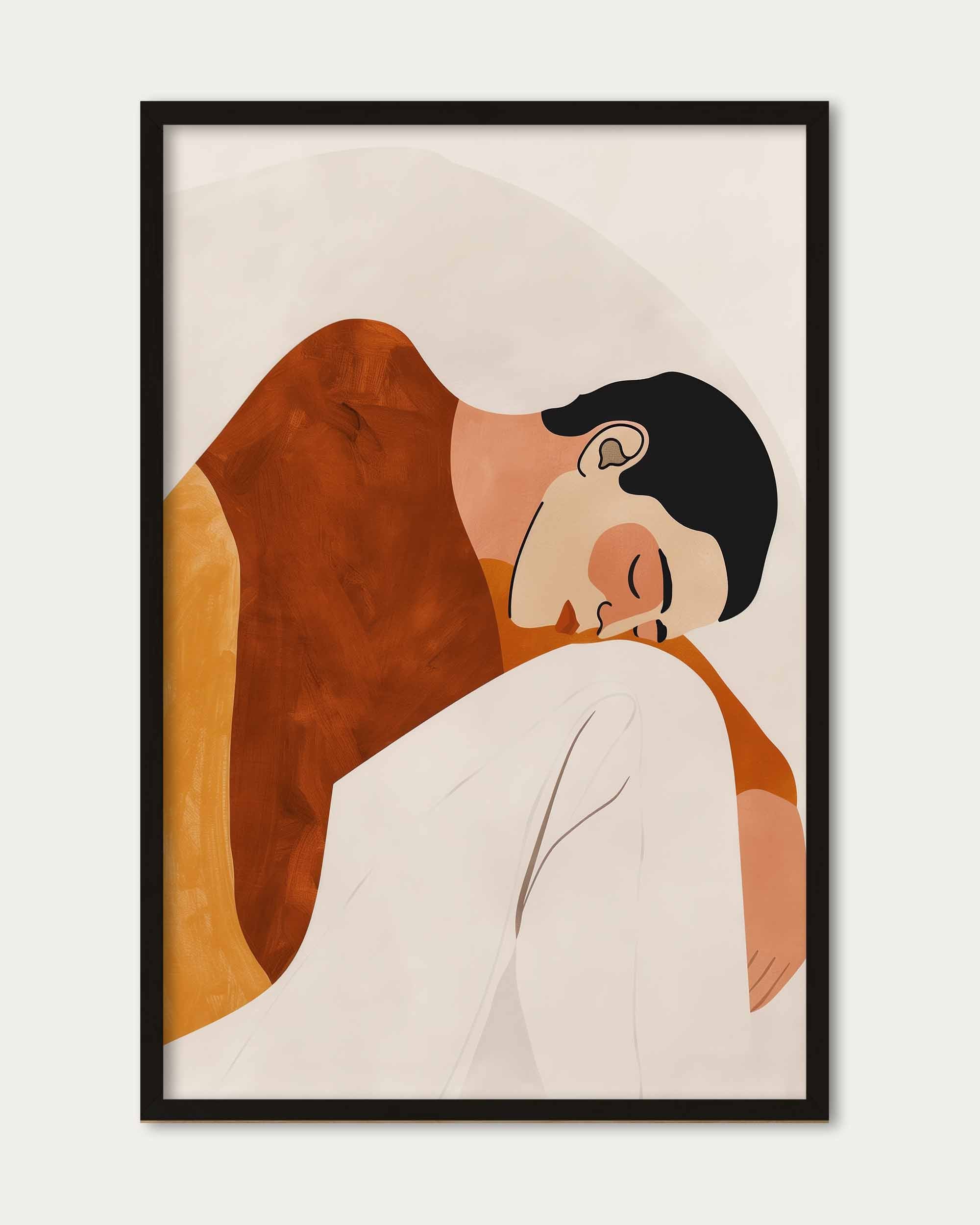 Solitude Portrait Art Print