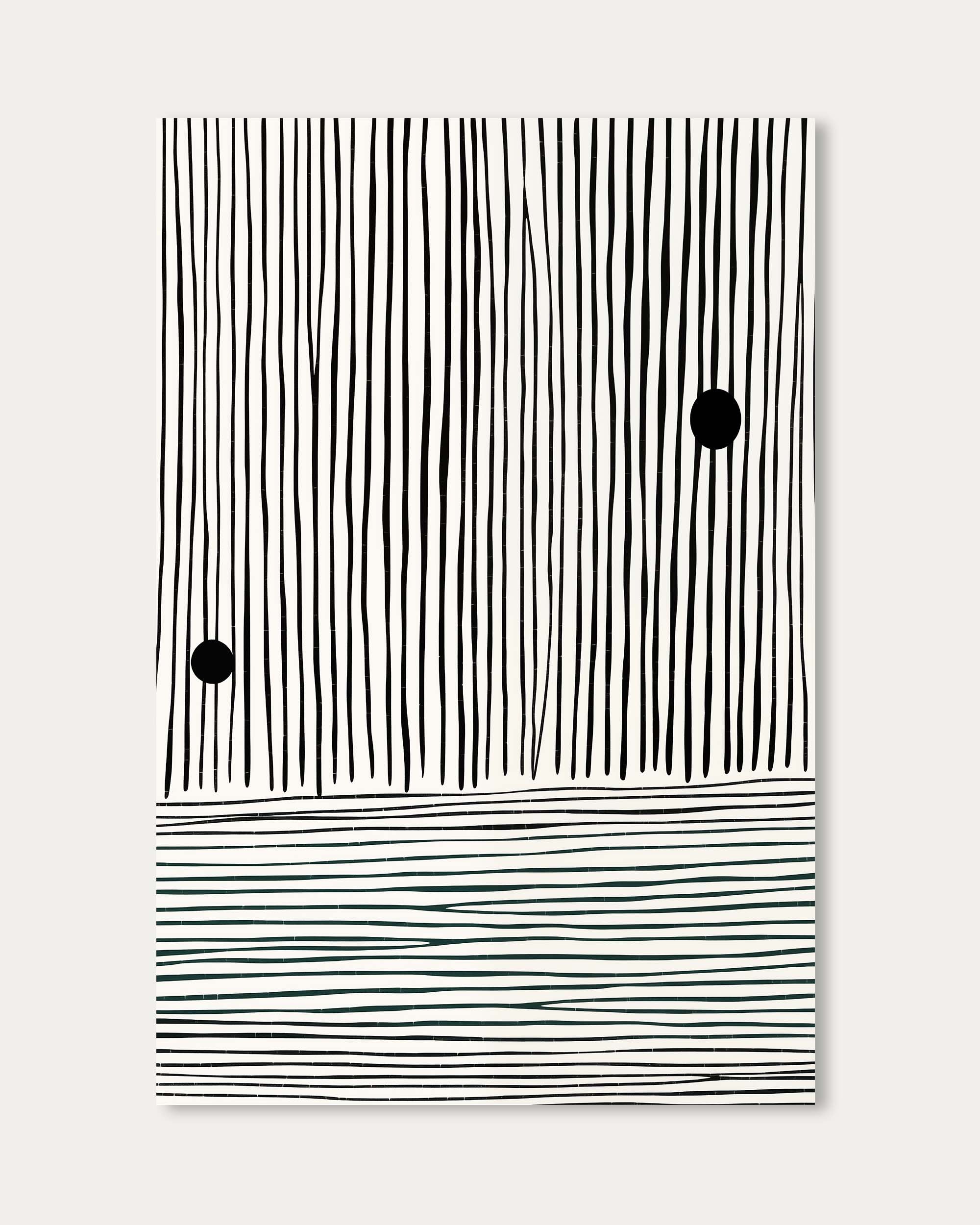 Two Moons Art Print