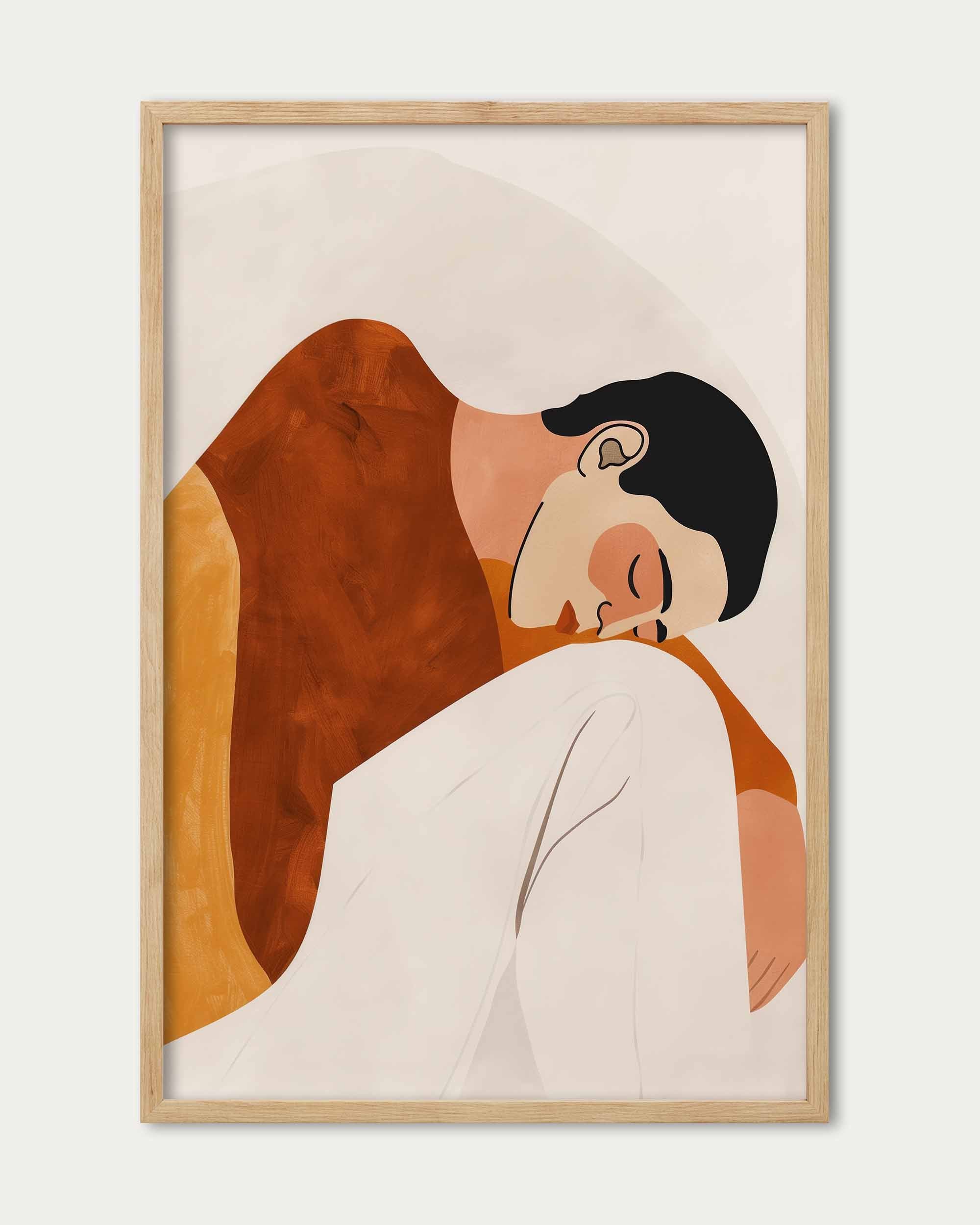 Solitude Portrait Art Print