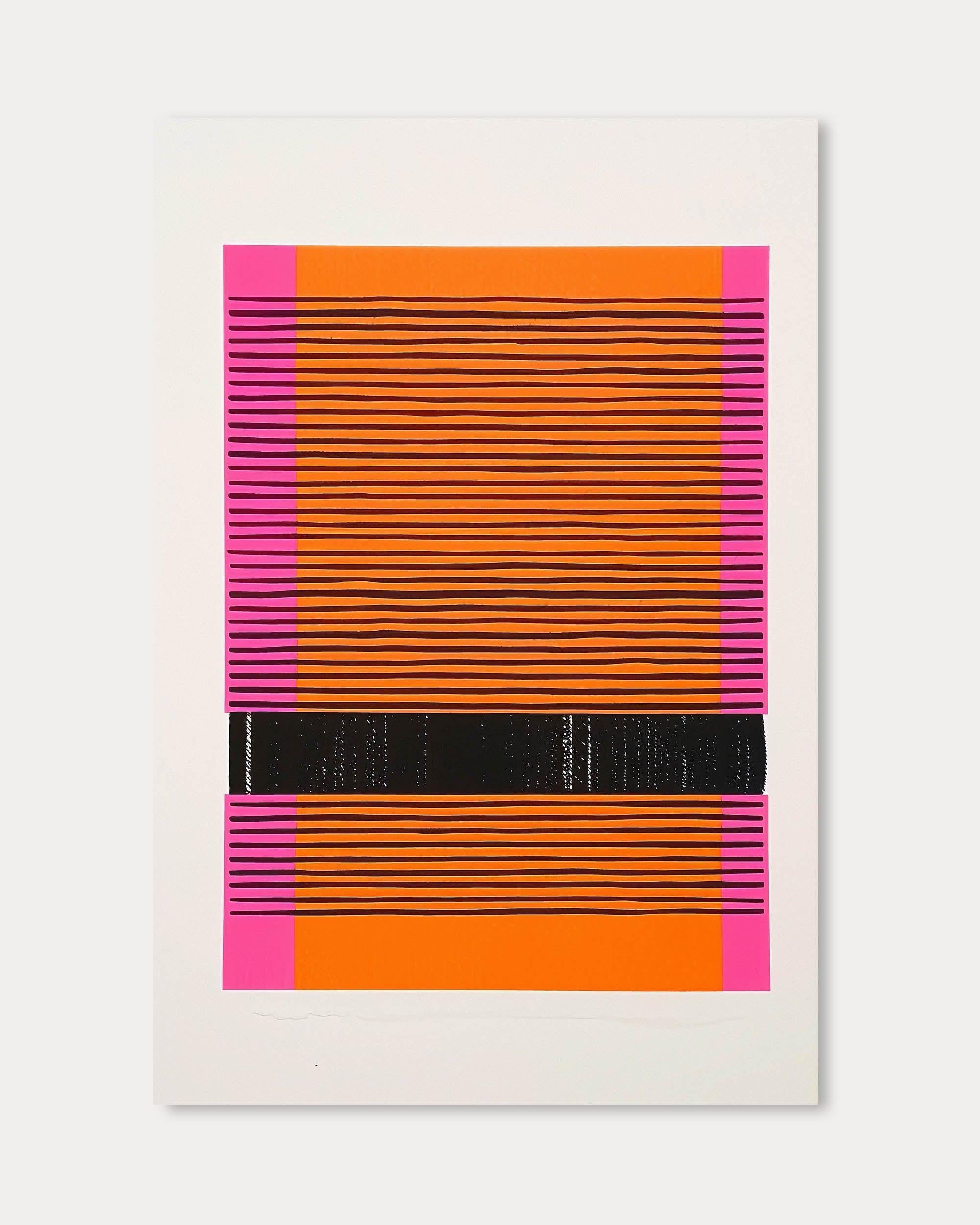 Screenprint Red Art Print