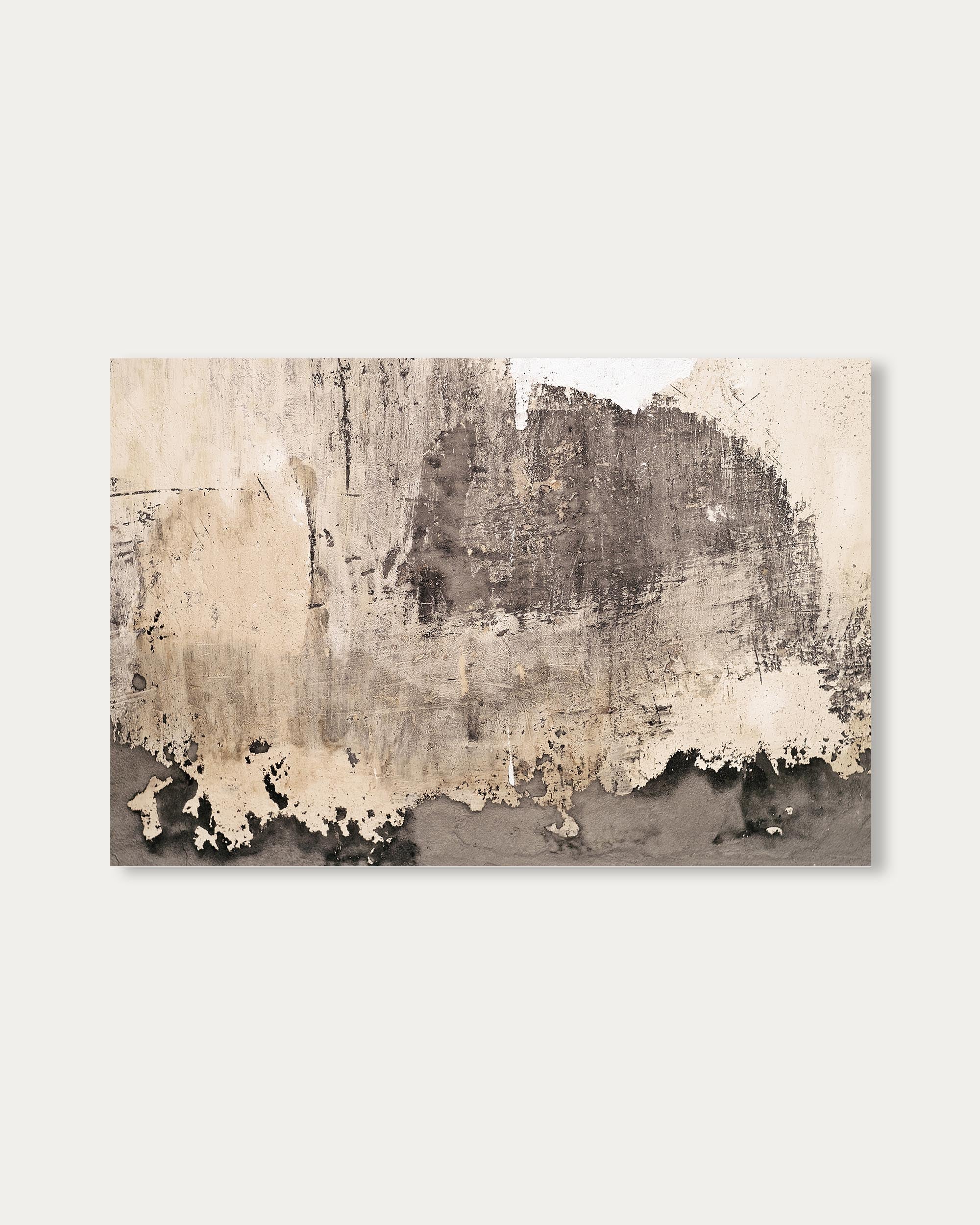 Bronze Abstract Texture Wall Art Print