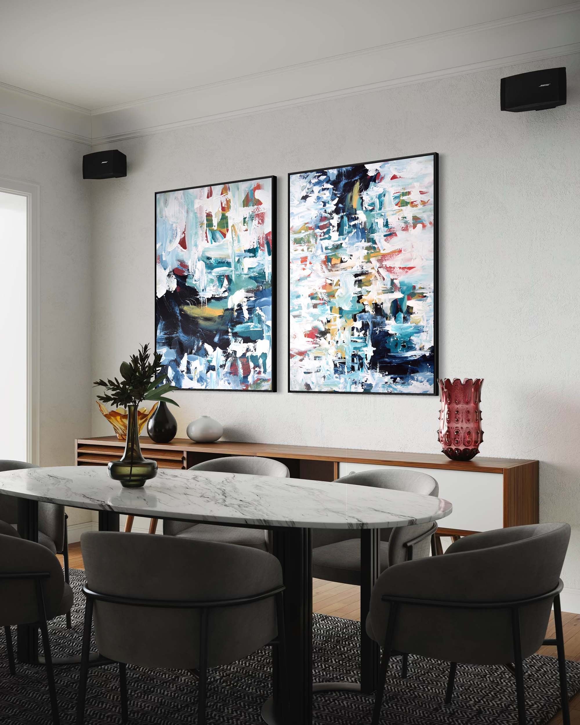 Dunes Canvas Set Of 2