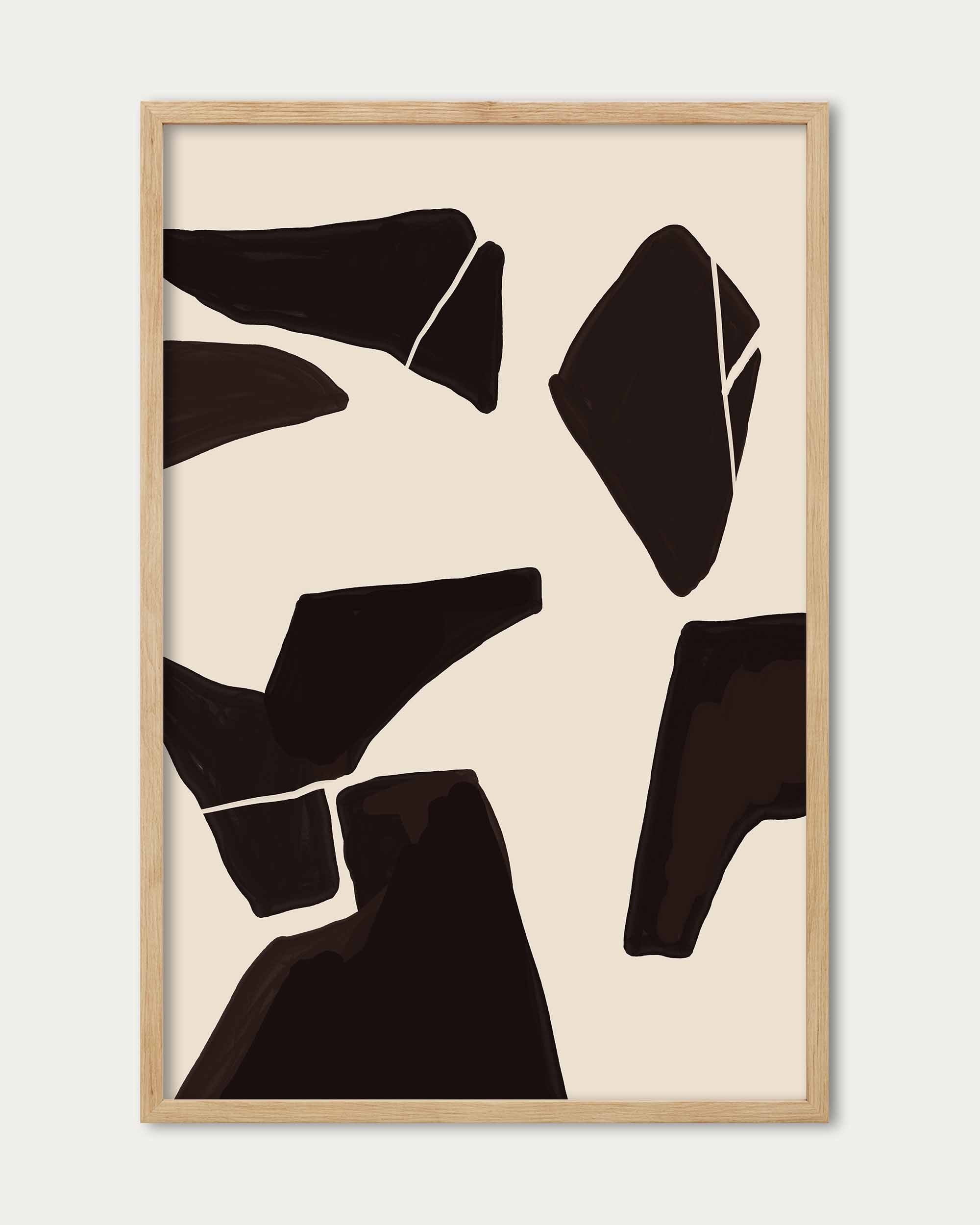 Abstract Monochrome Wall Art